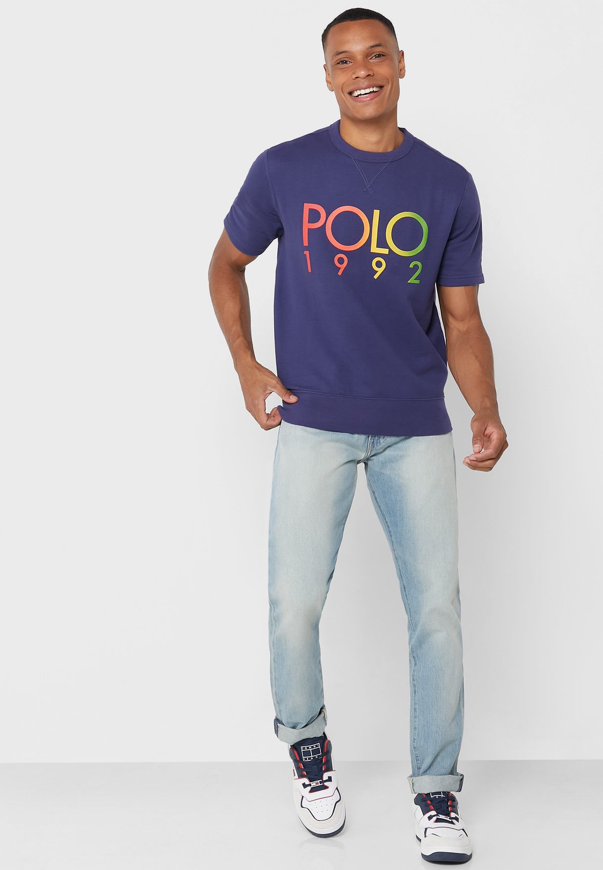 Light Wash Slim Fit Jeans