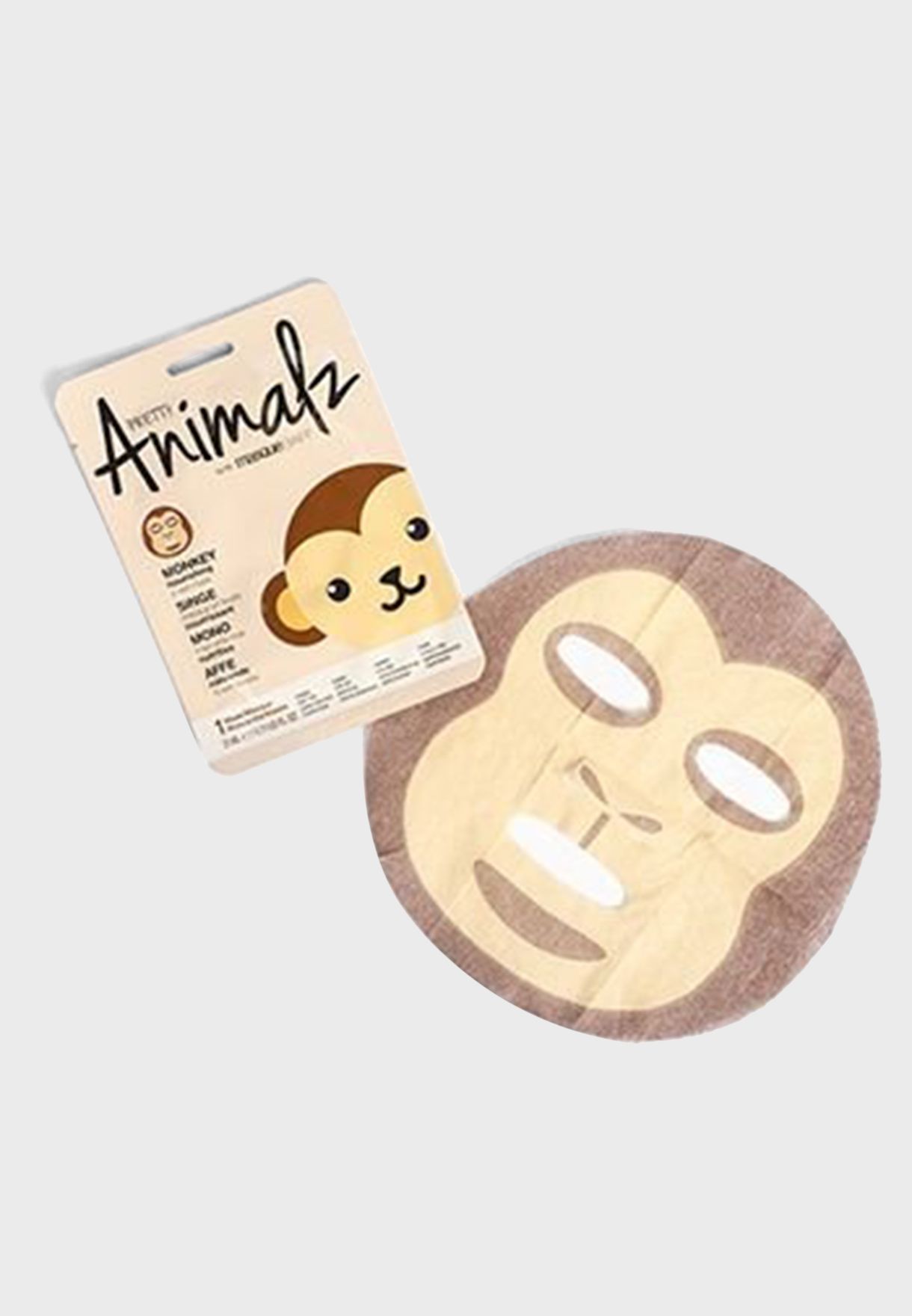 Pretty Animalz Monkey Nourishing Sheet Mask 21ml