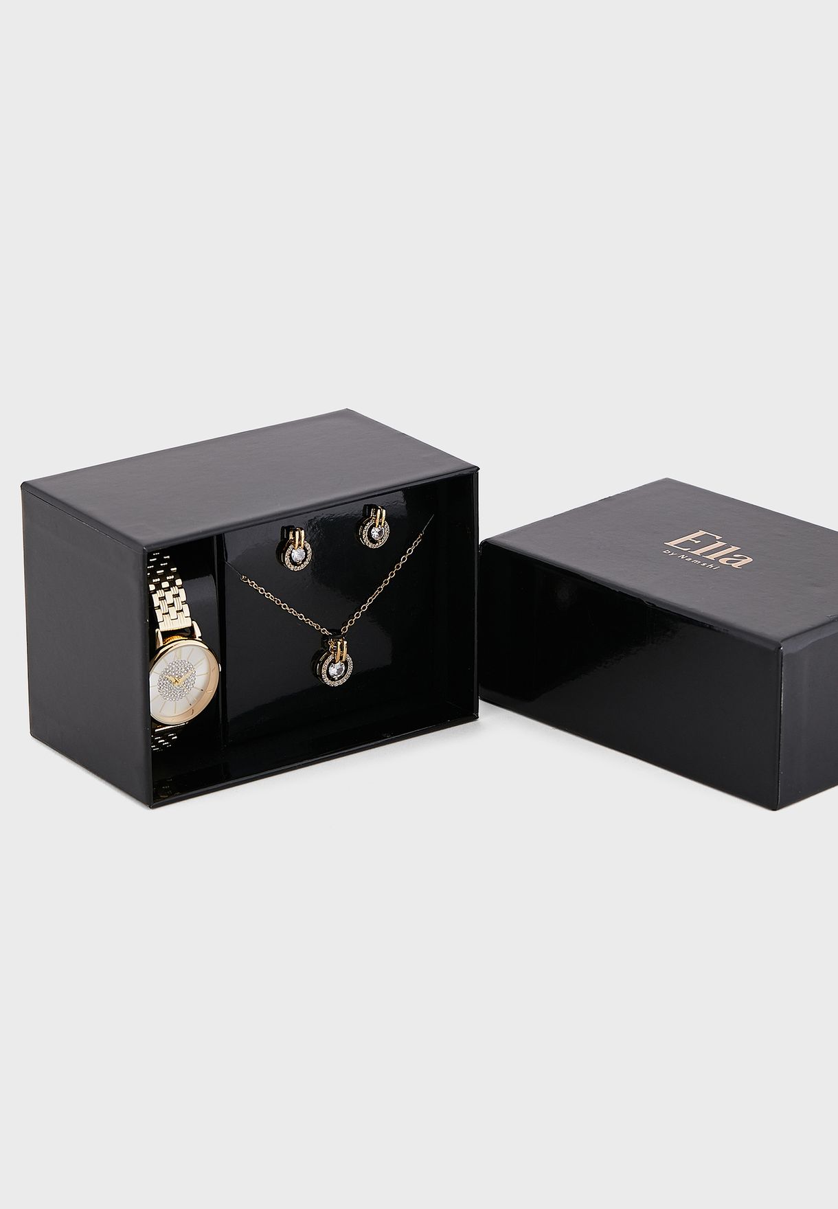 Watch, Earrings And Necklace Gift Set