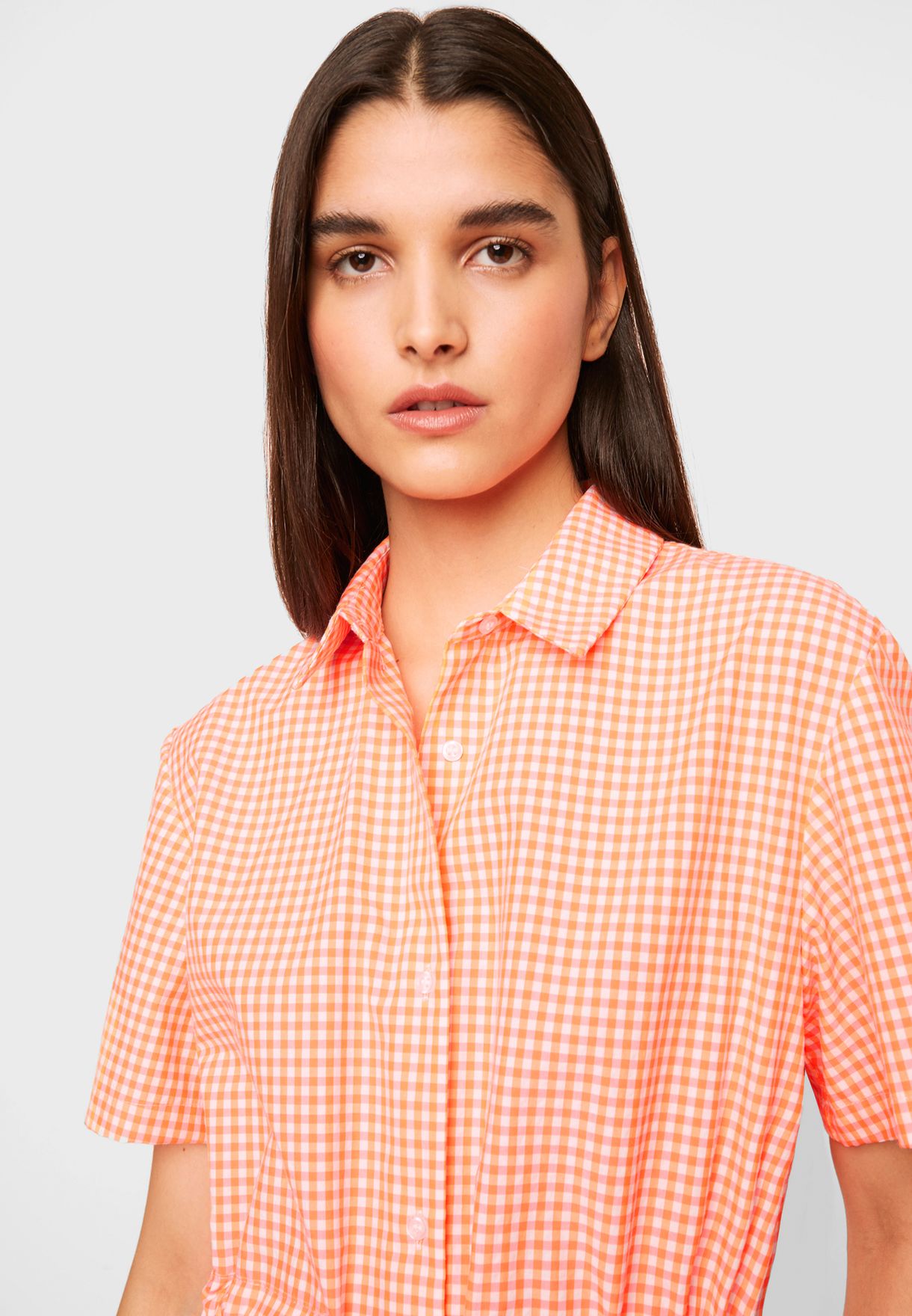 gingham shirt