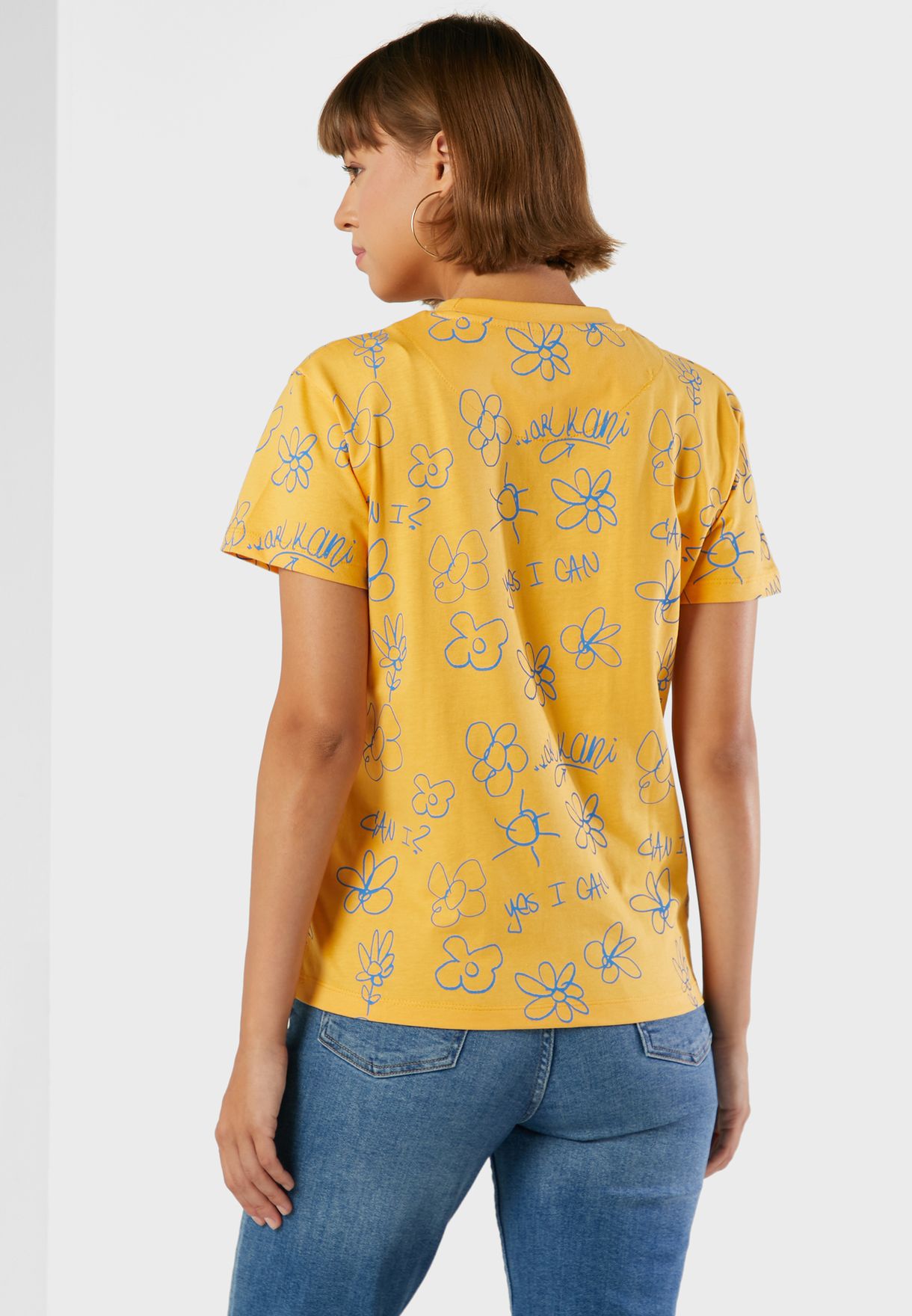 Signature Flower Print T-Shirt