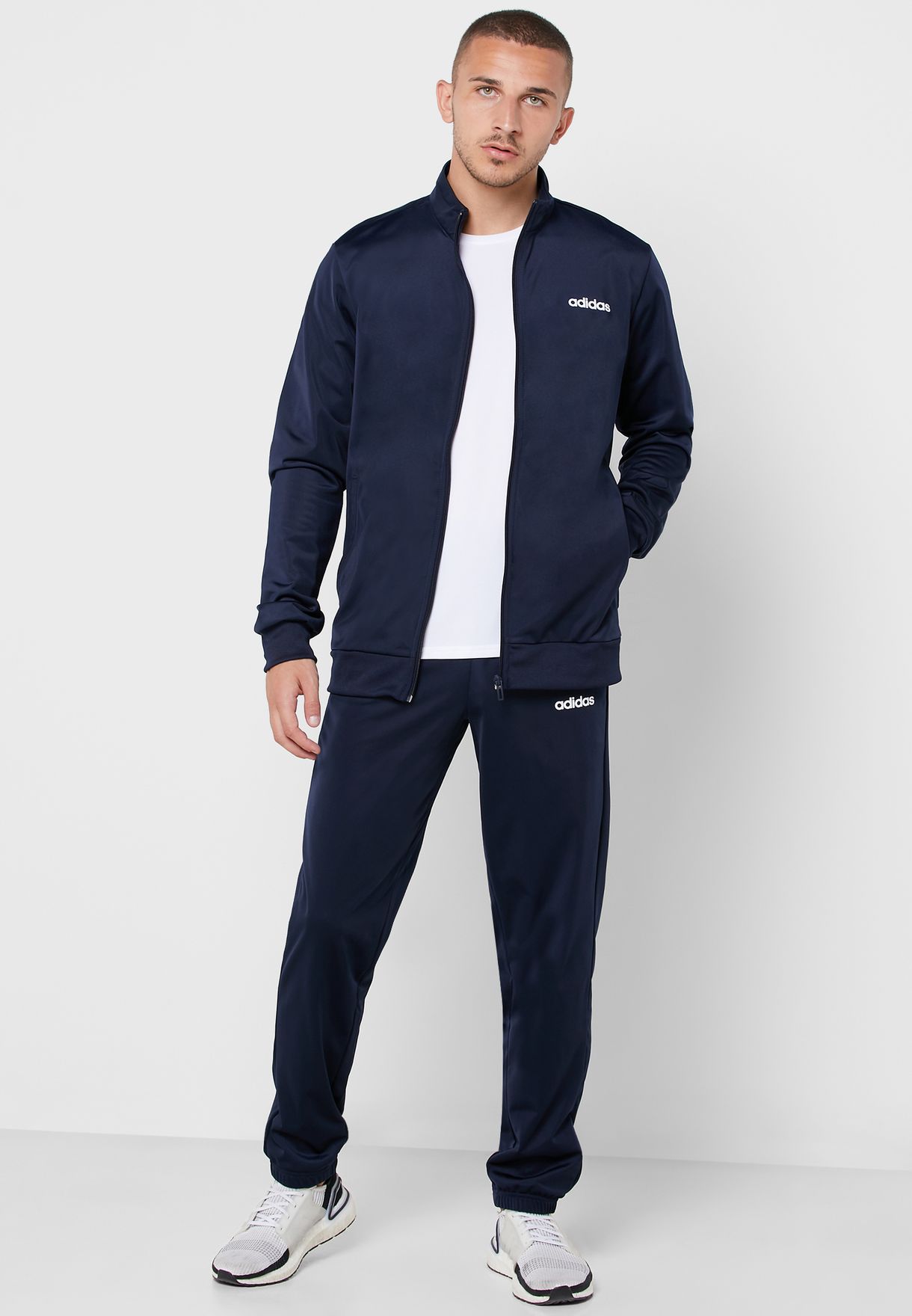 Buy adidas navy MTS Linear Tracksuit for Men in MENA, Worldwide