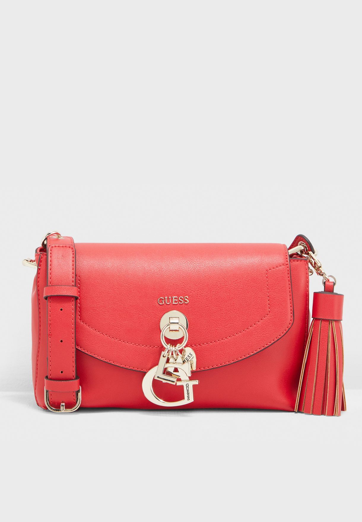 guess gracelyn crossbody flap