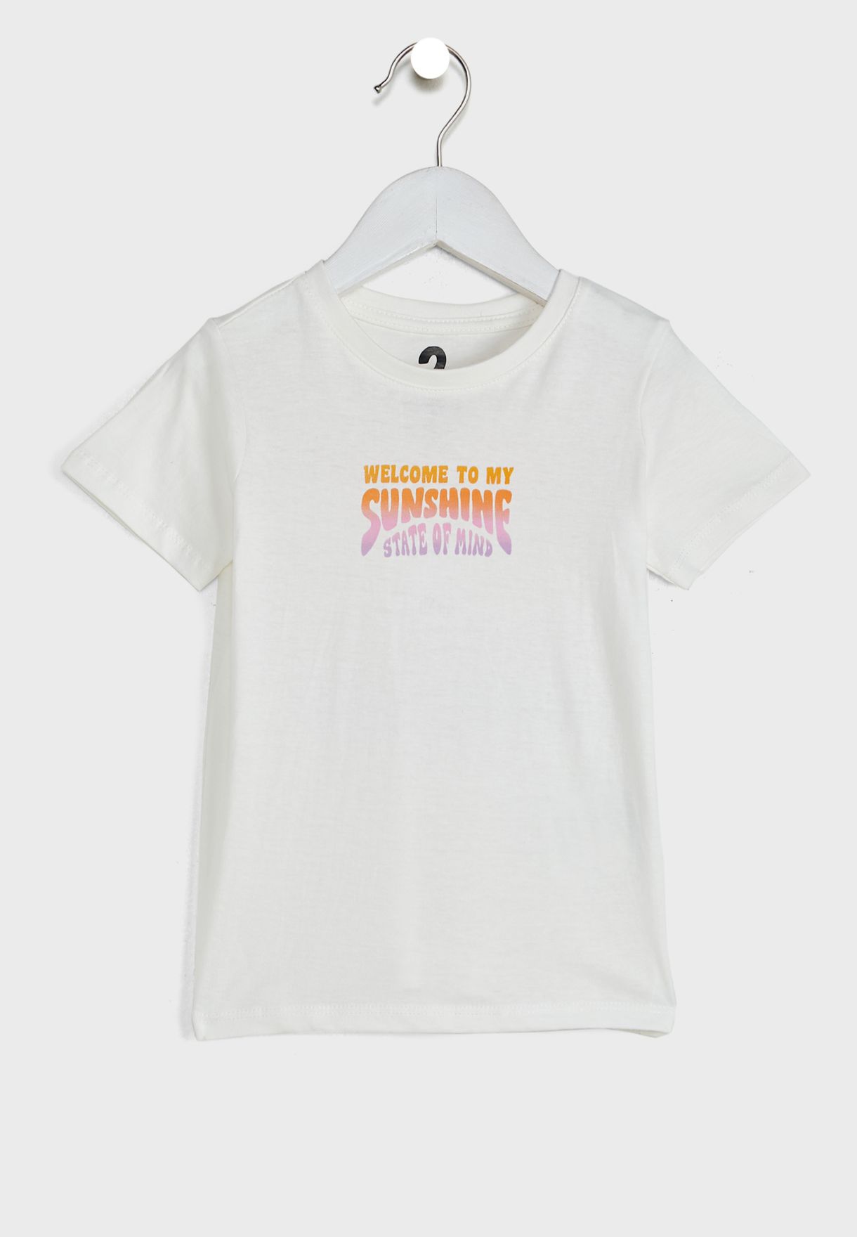Kids Rainbow Crew Neck T-Shirt