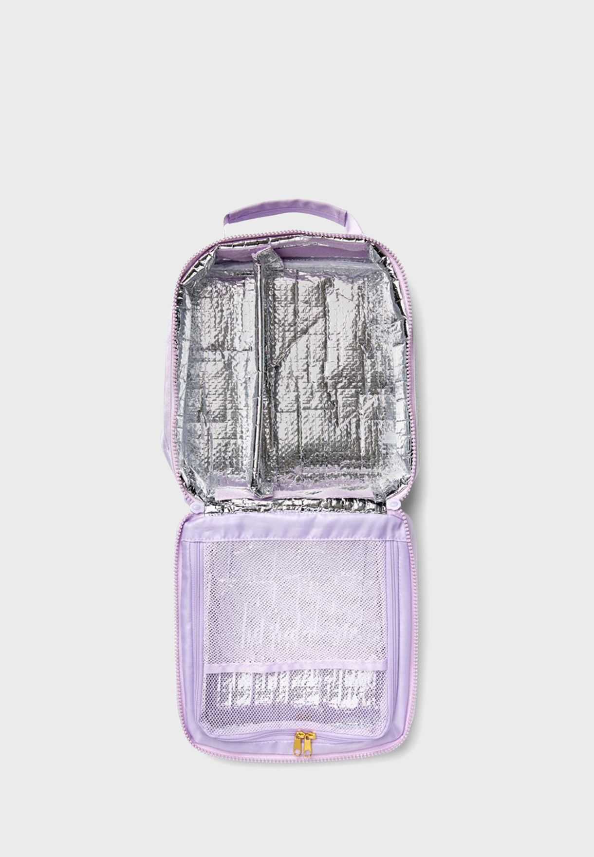 lilac lunch bag