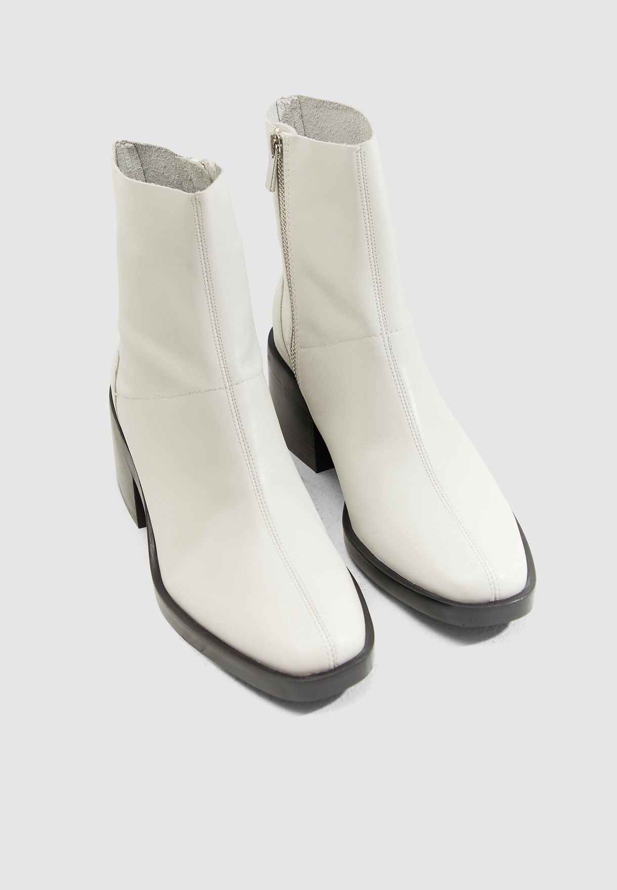 Buy Topshop white Arctic Low Ankle Boot 