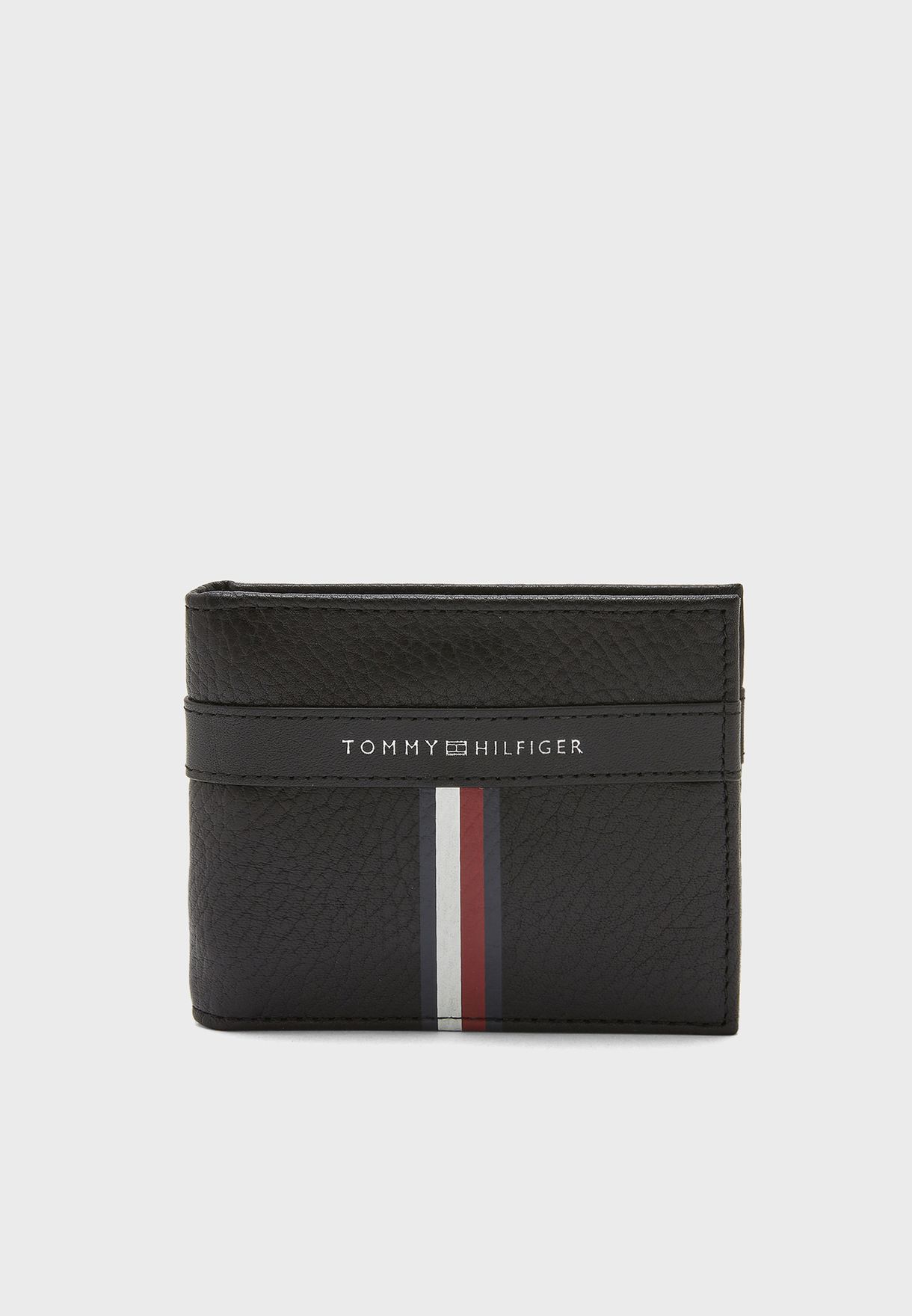 tommy hilfiger leather card holder