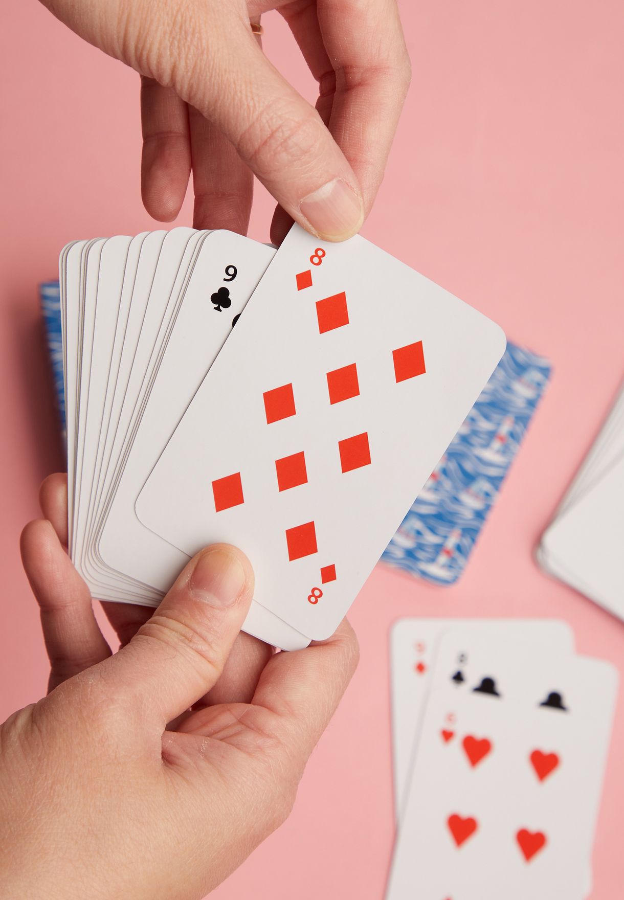 Coastal Printed Playing Cards