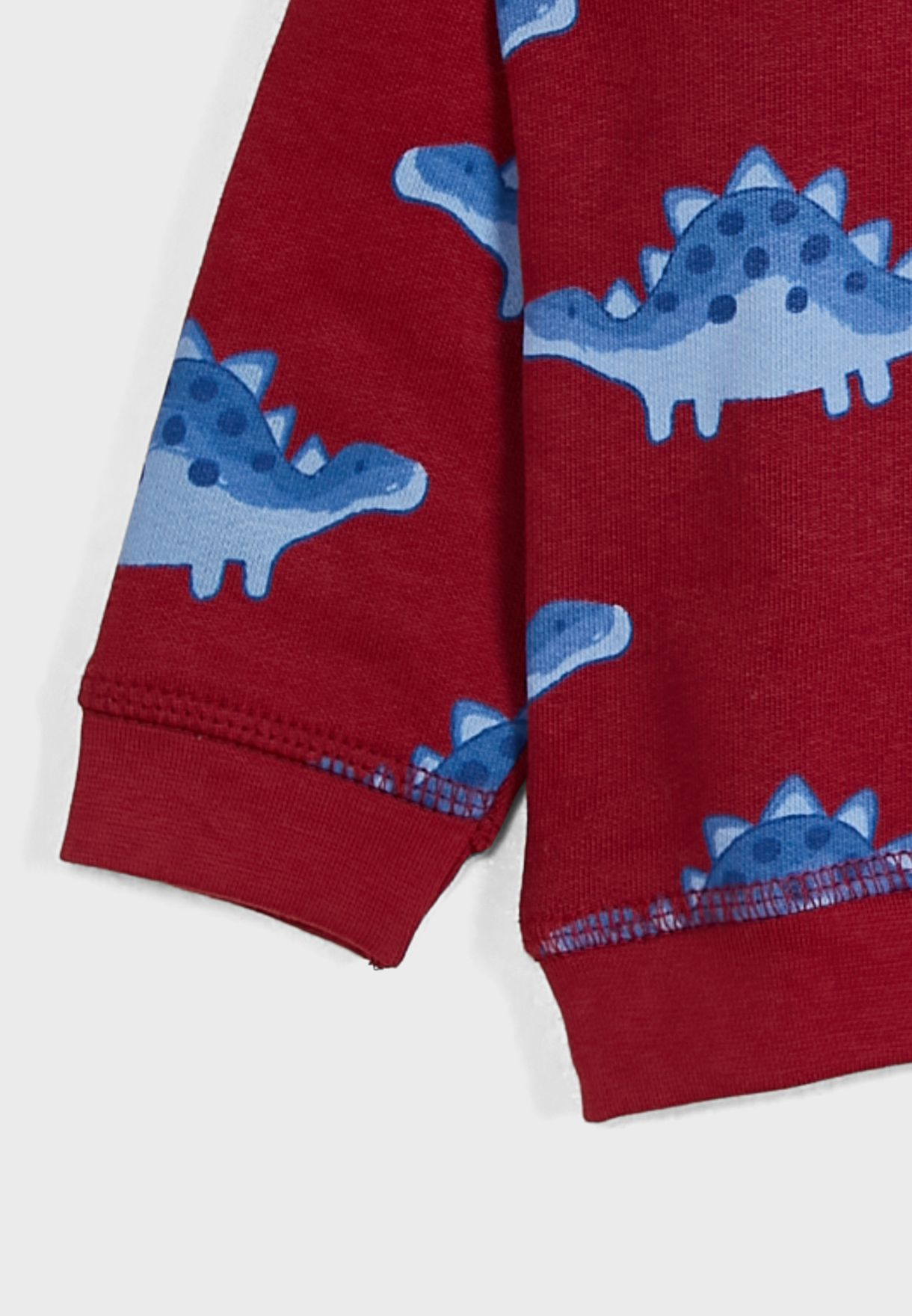 Kids Stegosaurus Print Sweatshirt