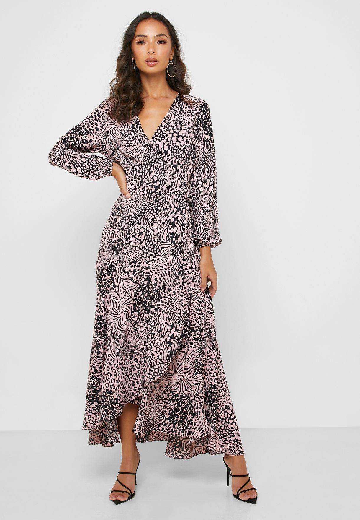 wallis leopard print dress