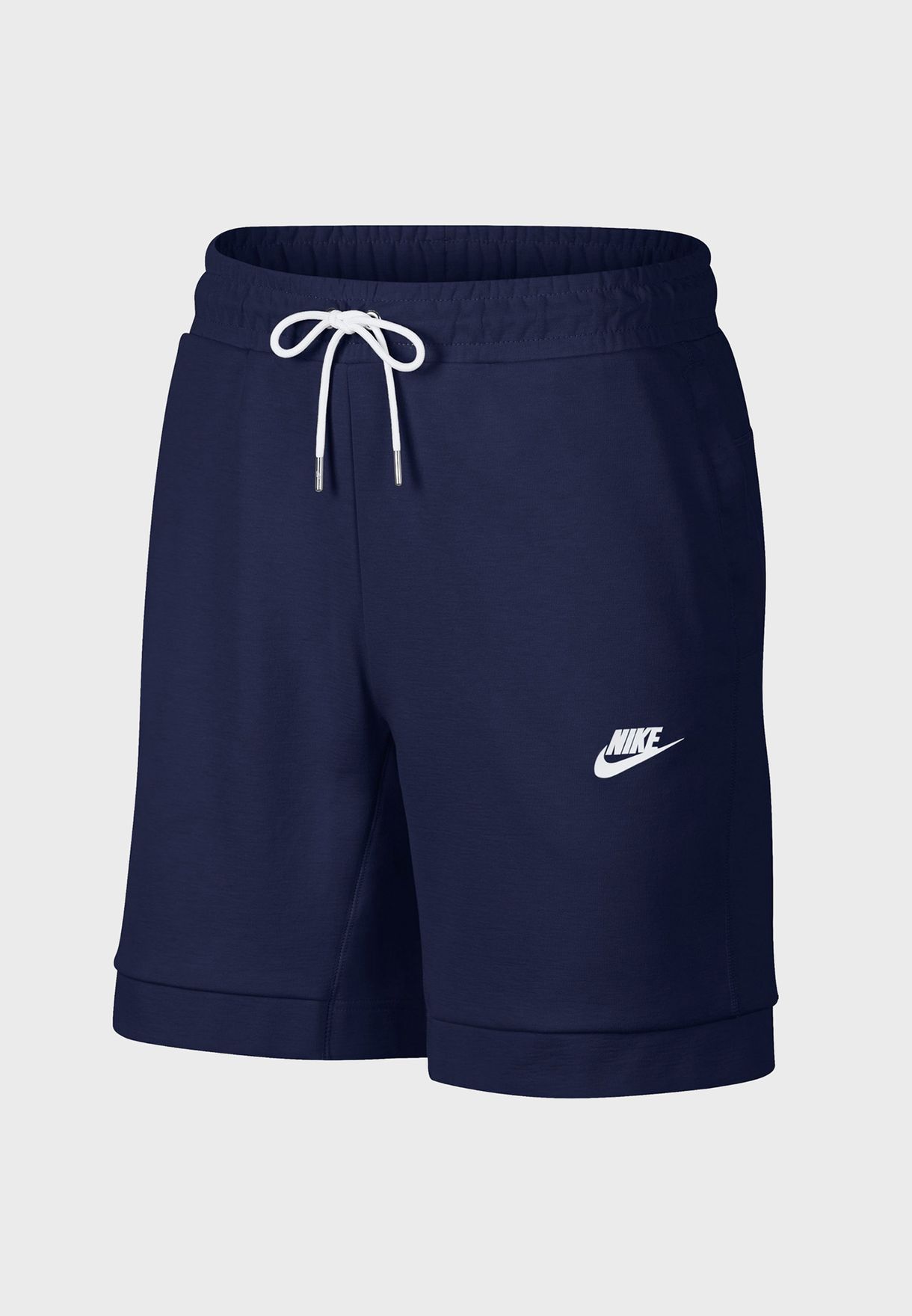Buy Nike navy NSW Modern Fleece Shorts 