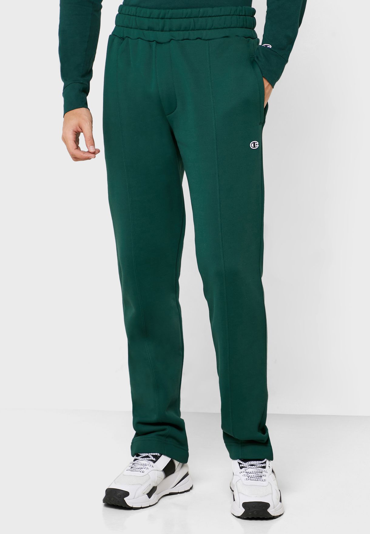 green champion sweatpants