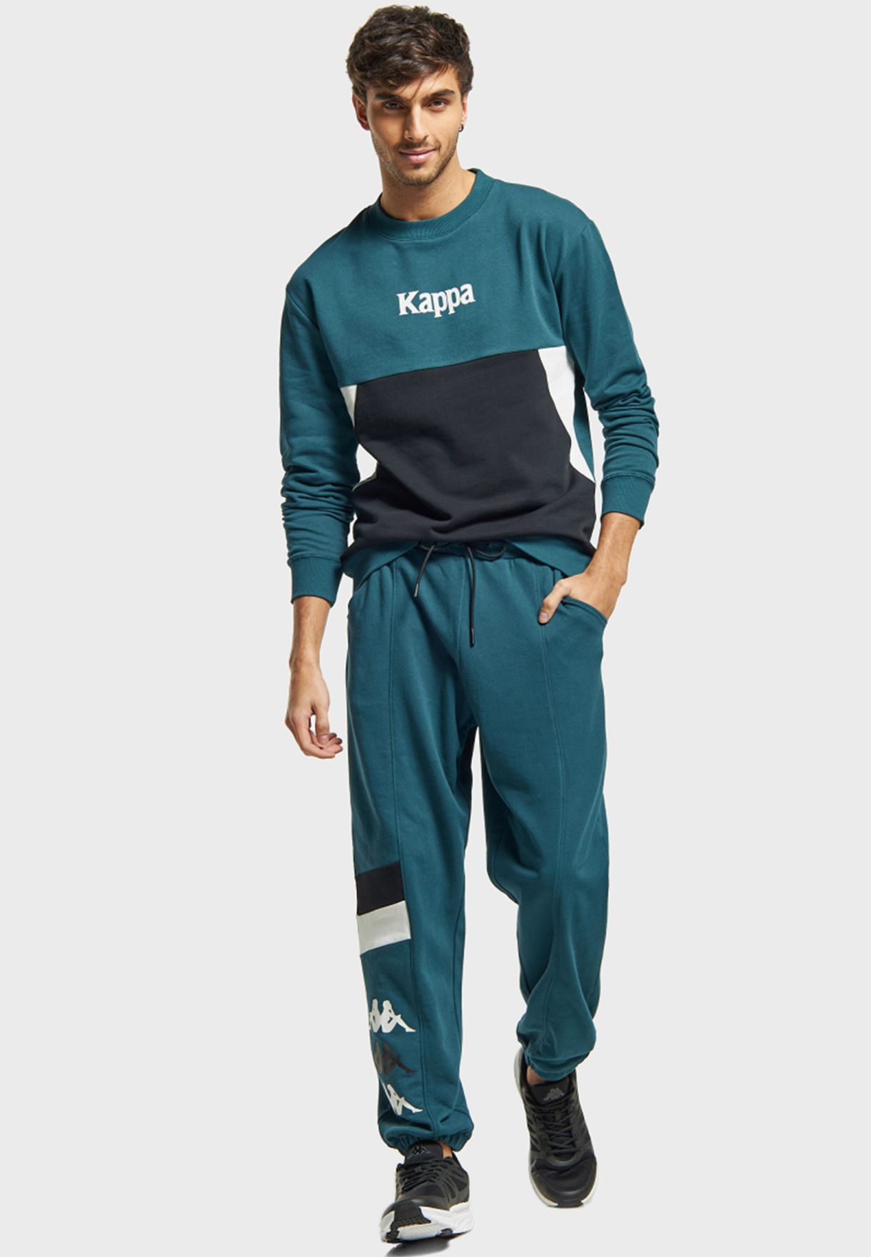 Colourblock Cut And Sew Sweatshirt