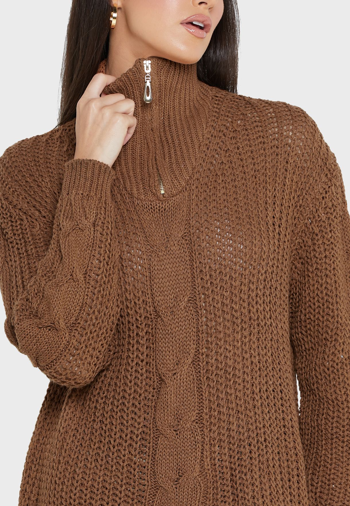 Front Detailed Sweater