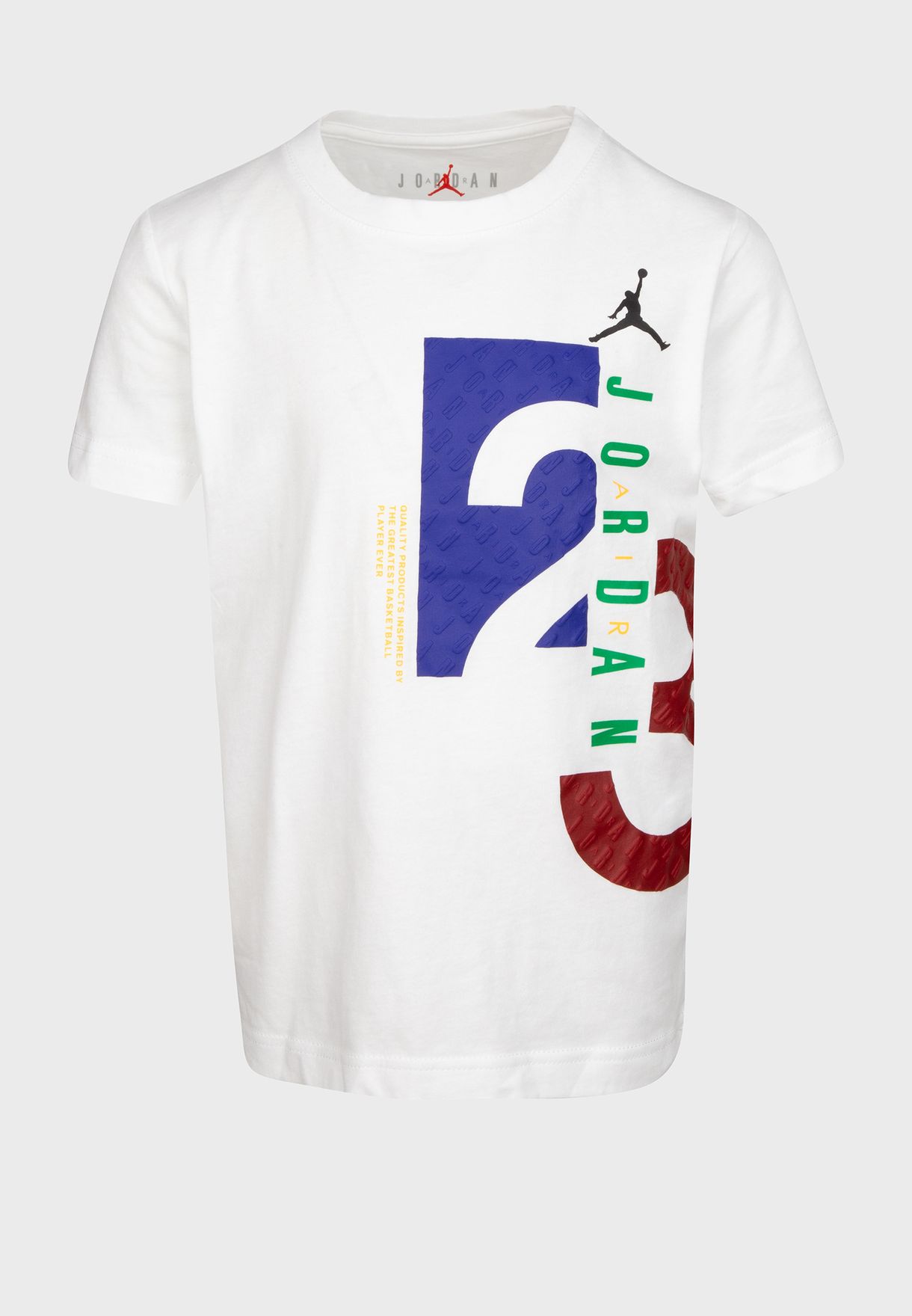 Nike white Kids Jordan 23 Los T-Shirt 