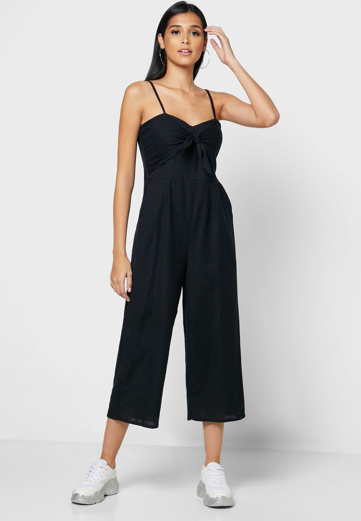 cotton on black jumpsuit