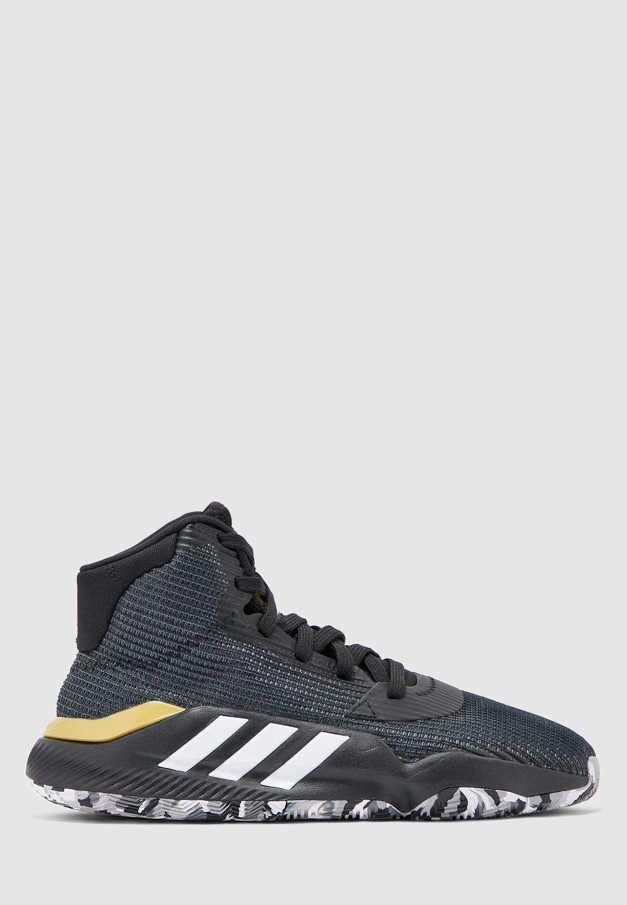 Buy adidas black Pro Bounce 2019 for 