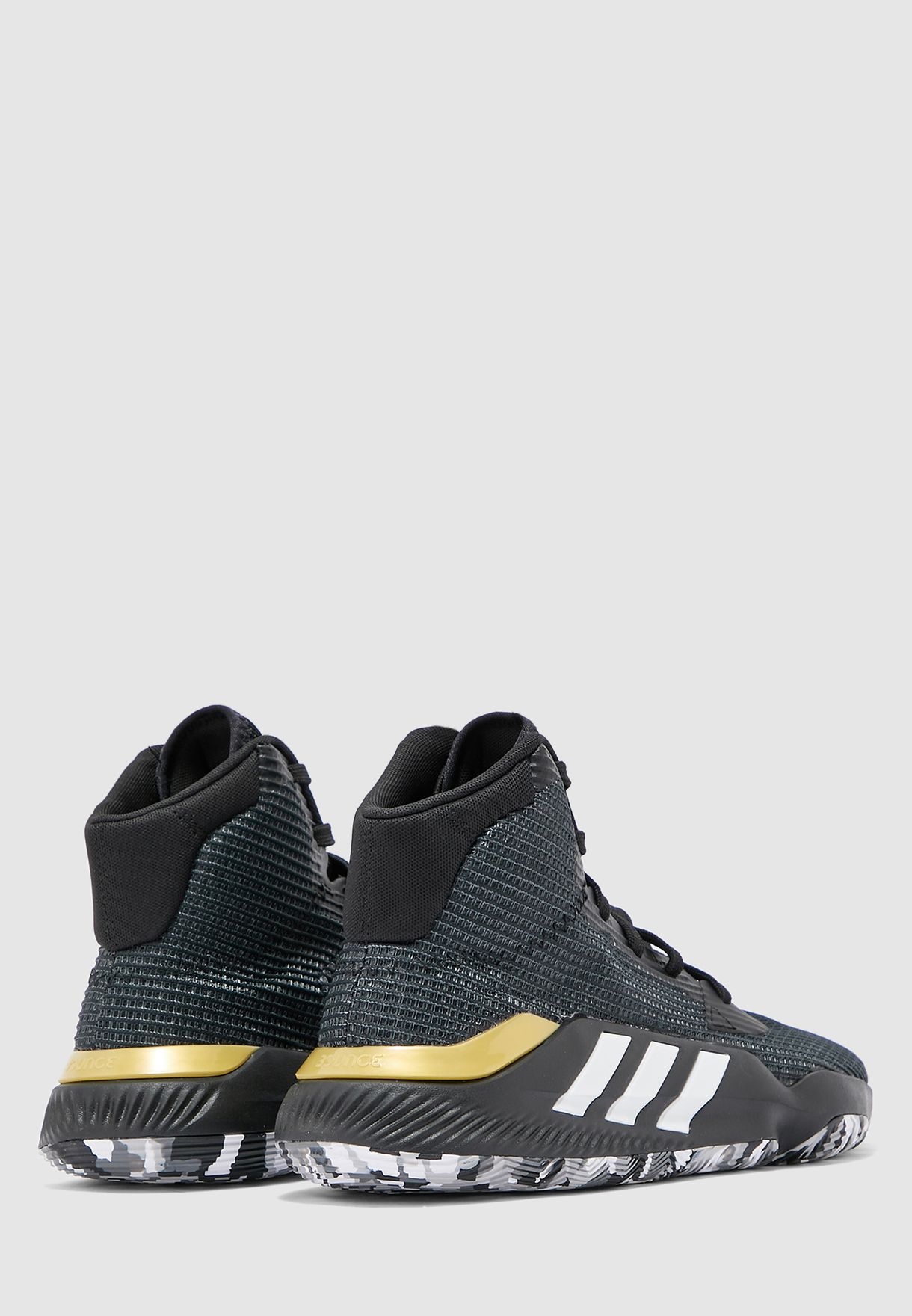 Buy adidas black Pro Bounce 2019 for 