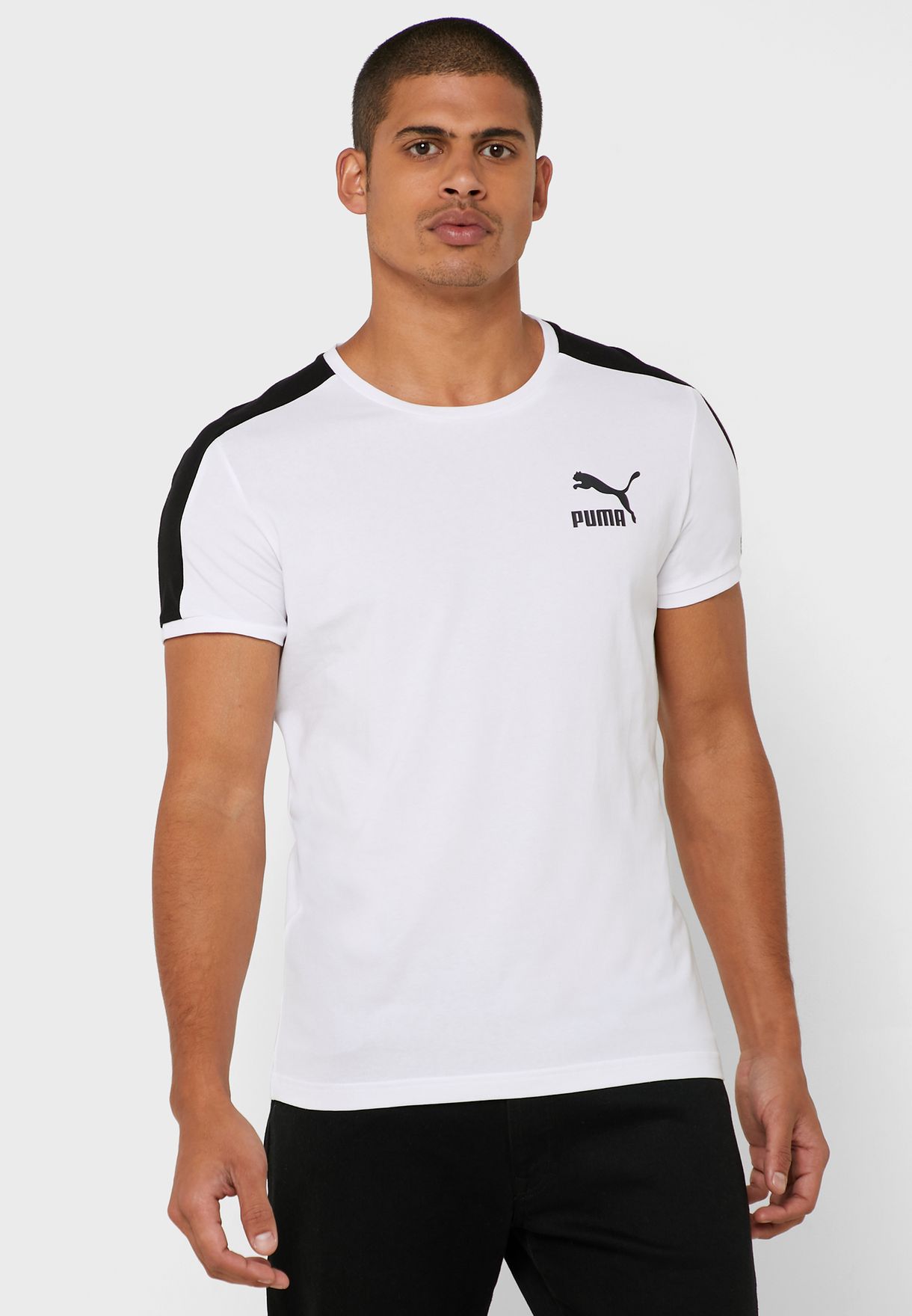 puma iconic t7 t shirt