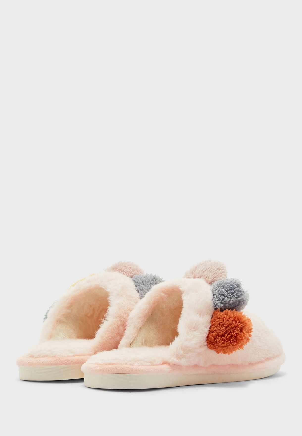 pom pom bedroom slippers