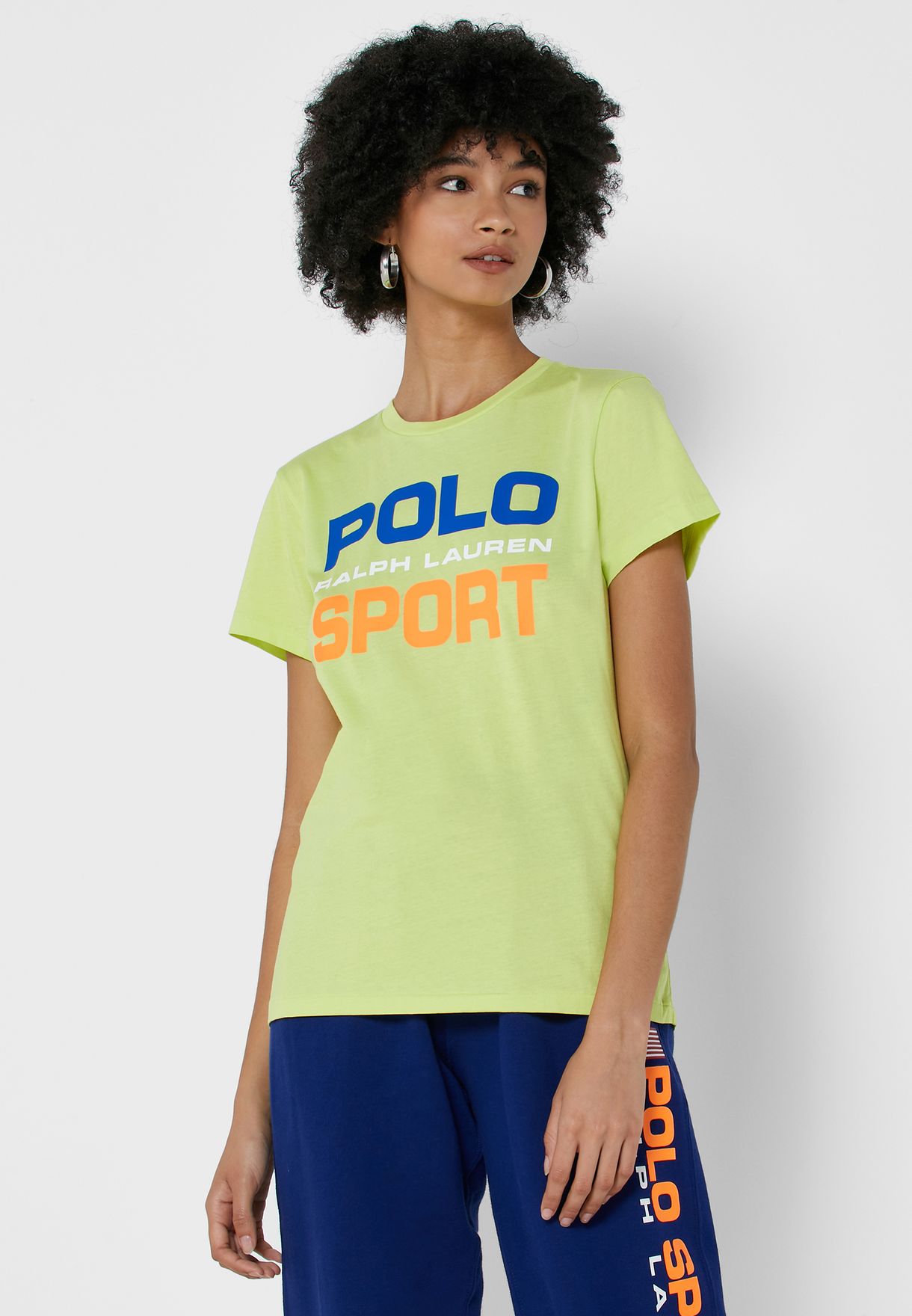 Buy Polo Ralph Lauren yellow Polo T-Shirt for Women in Dubai, Abu Dhabi