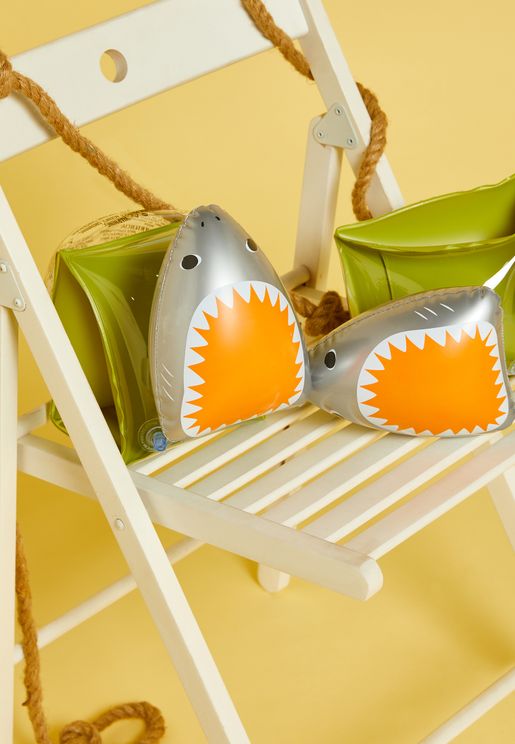Kids Shark Attack Buddle Float Arm Bands