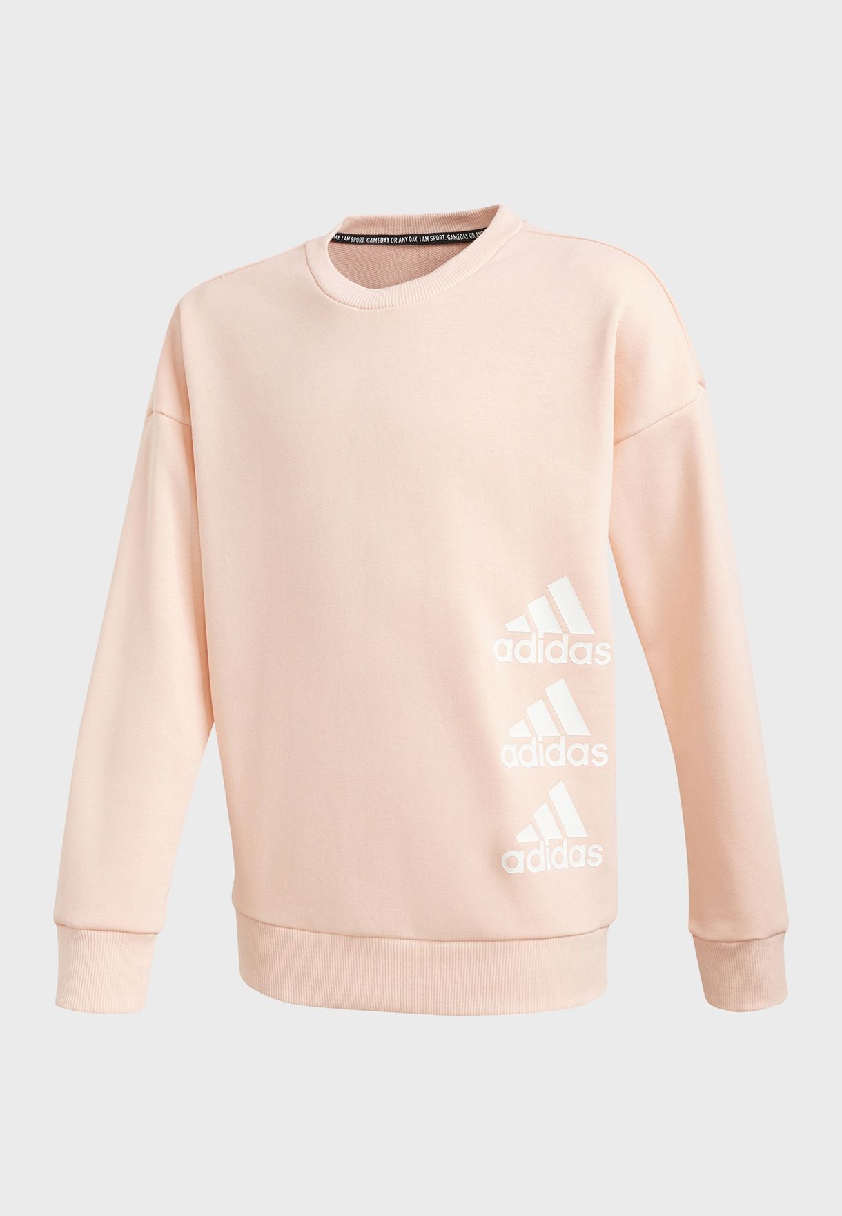 adidas peach sweatshirt