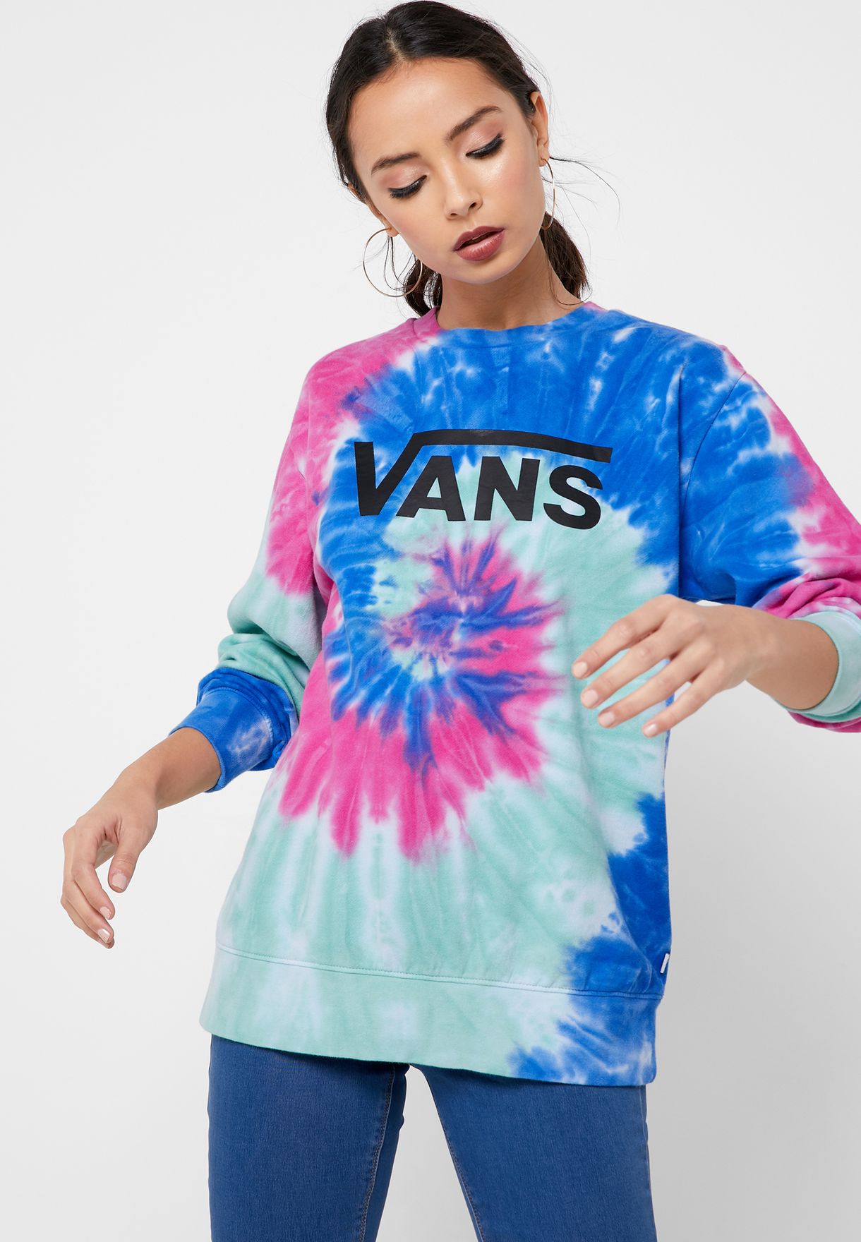 Buy Vans multicolor Dye Job Sweatshirt 