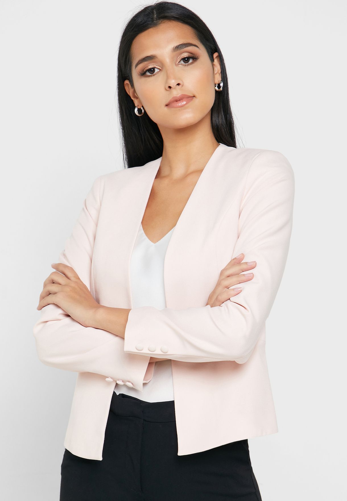 wallis ivory cropped jacket