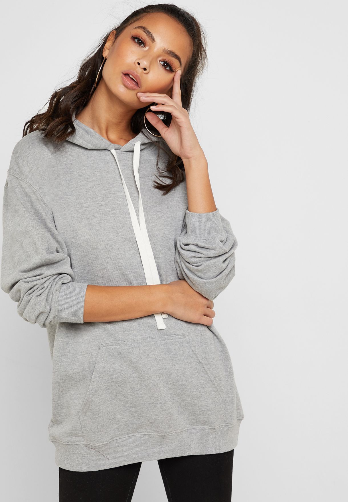 forever 21 french terry hoodie