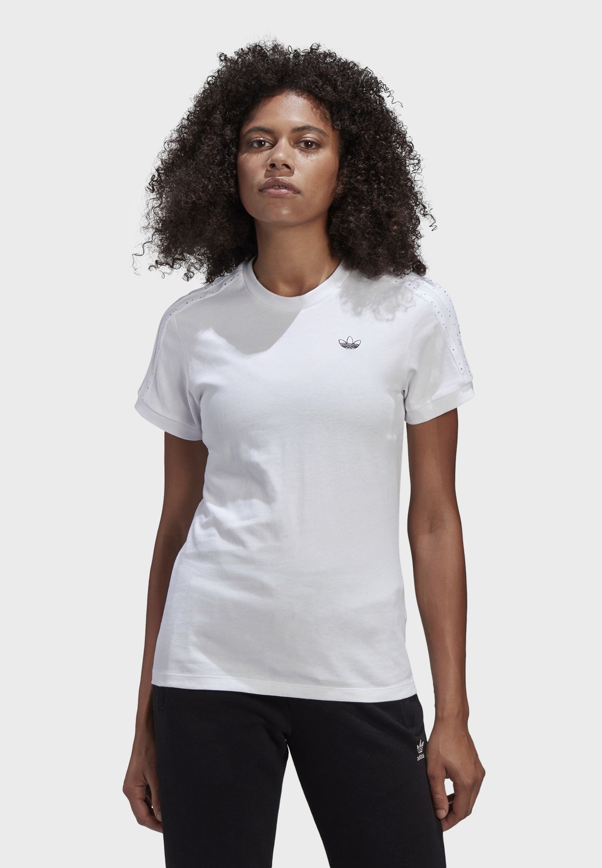 adidas t shirt the brand with 3 stripes