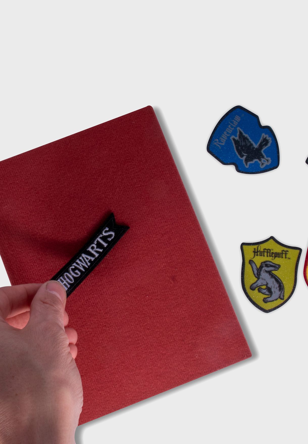 Harry Potter Velcro Notebook With Patches