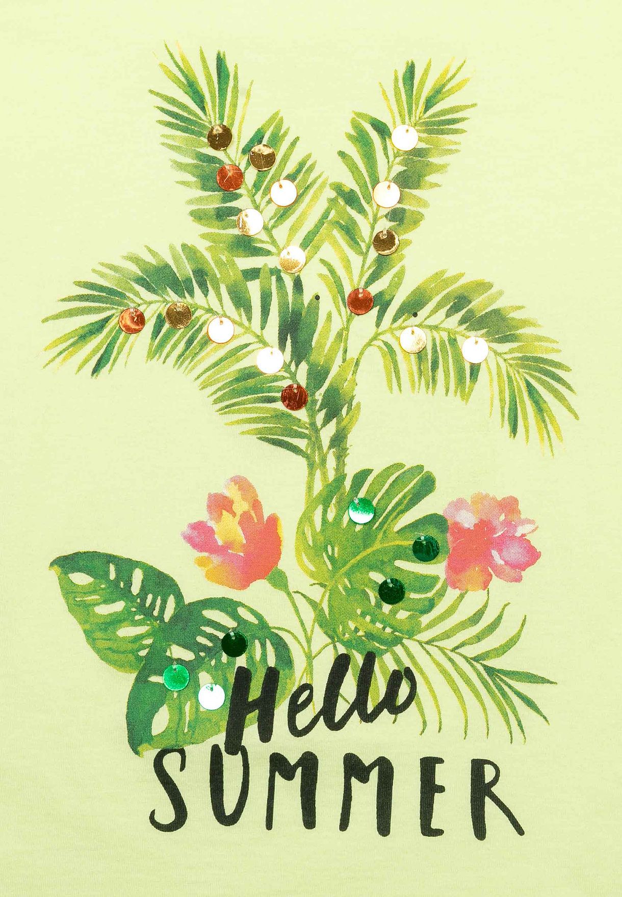 Kids Hello Summer T-Shirt