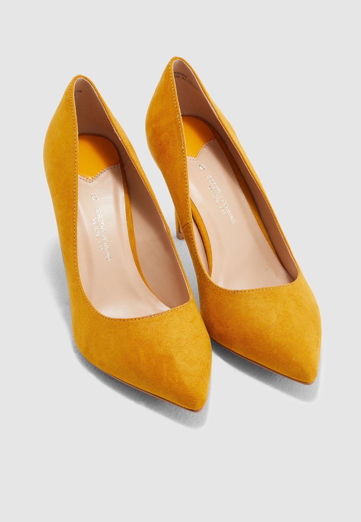 dorothy perkins yellow shoes