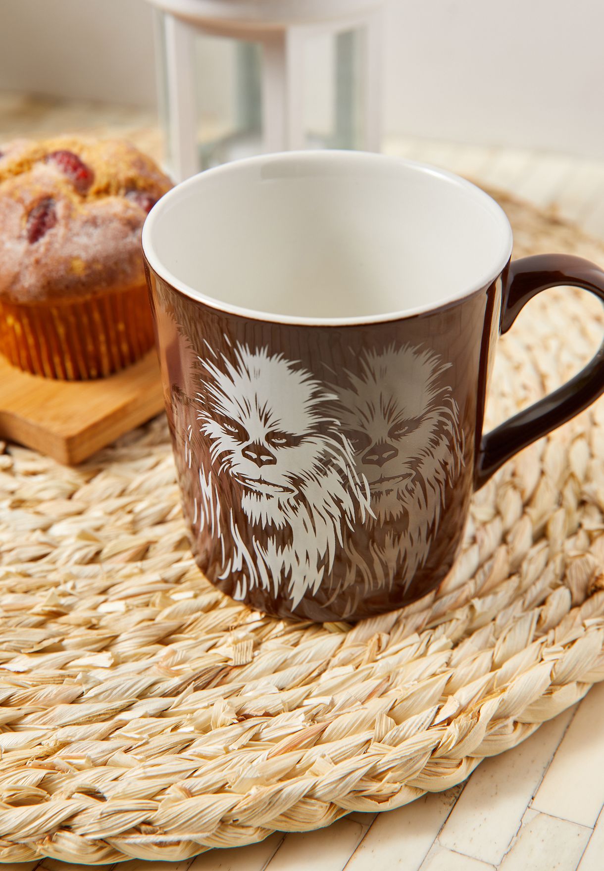 Star Wars Chewbacca Coffee Mug, 20 Ounce - Oversized Red Ceramic