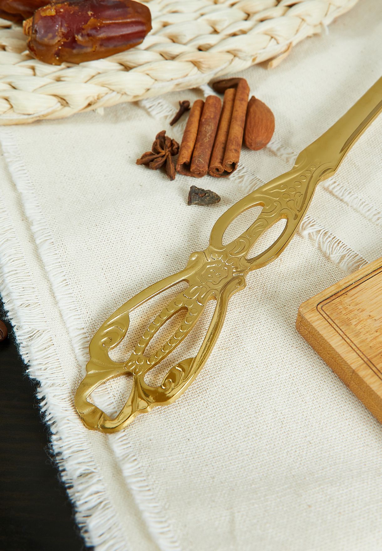 Gold Cooking Spoon