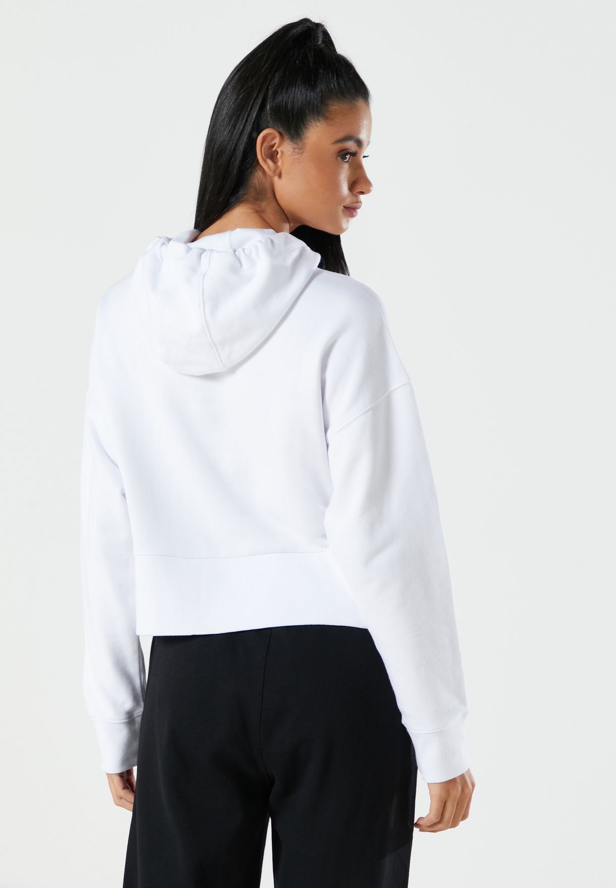 dkny sport white hoodie