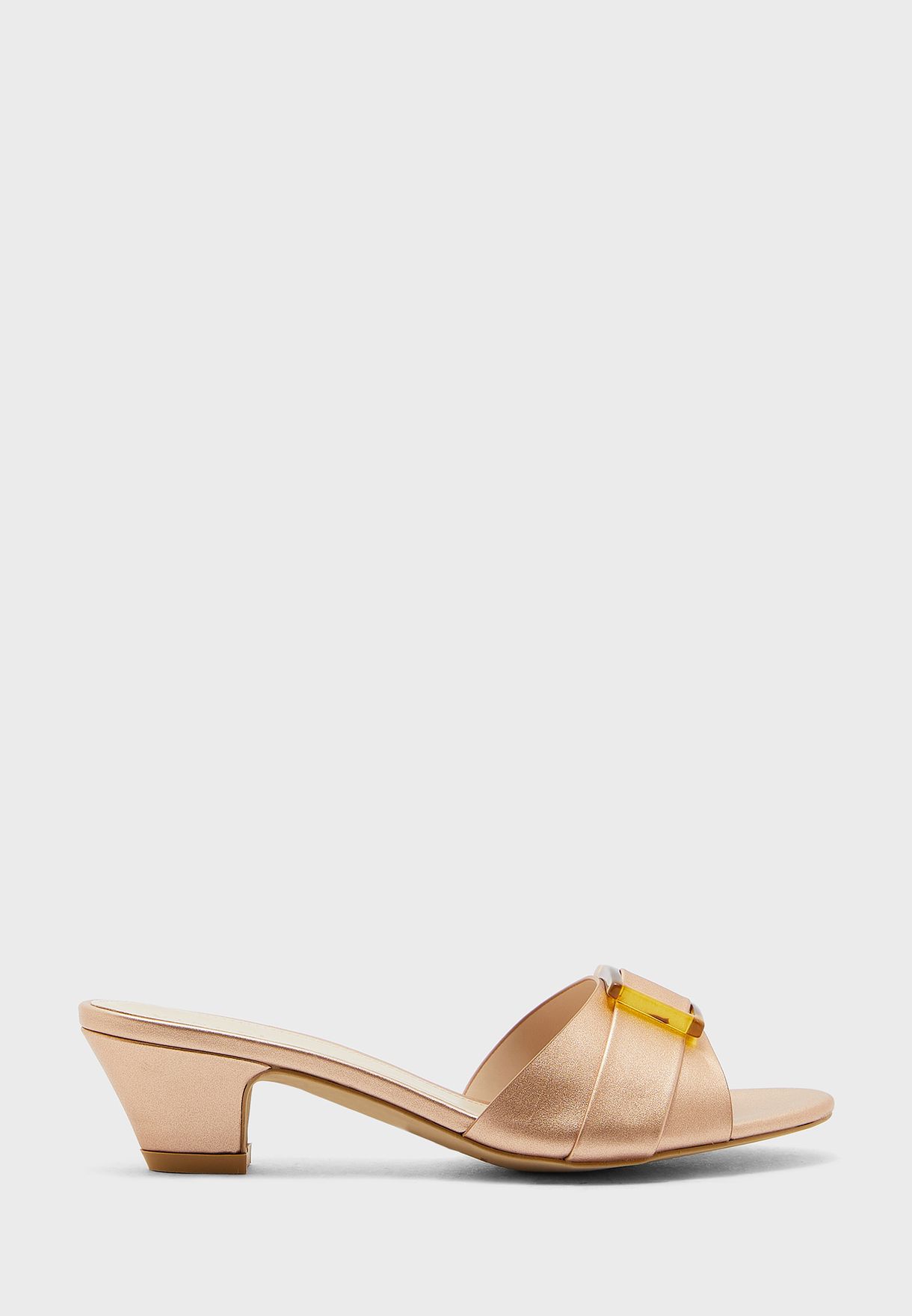 beige sandals low heel
