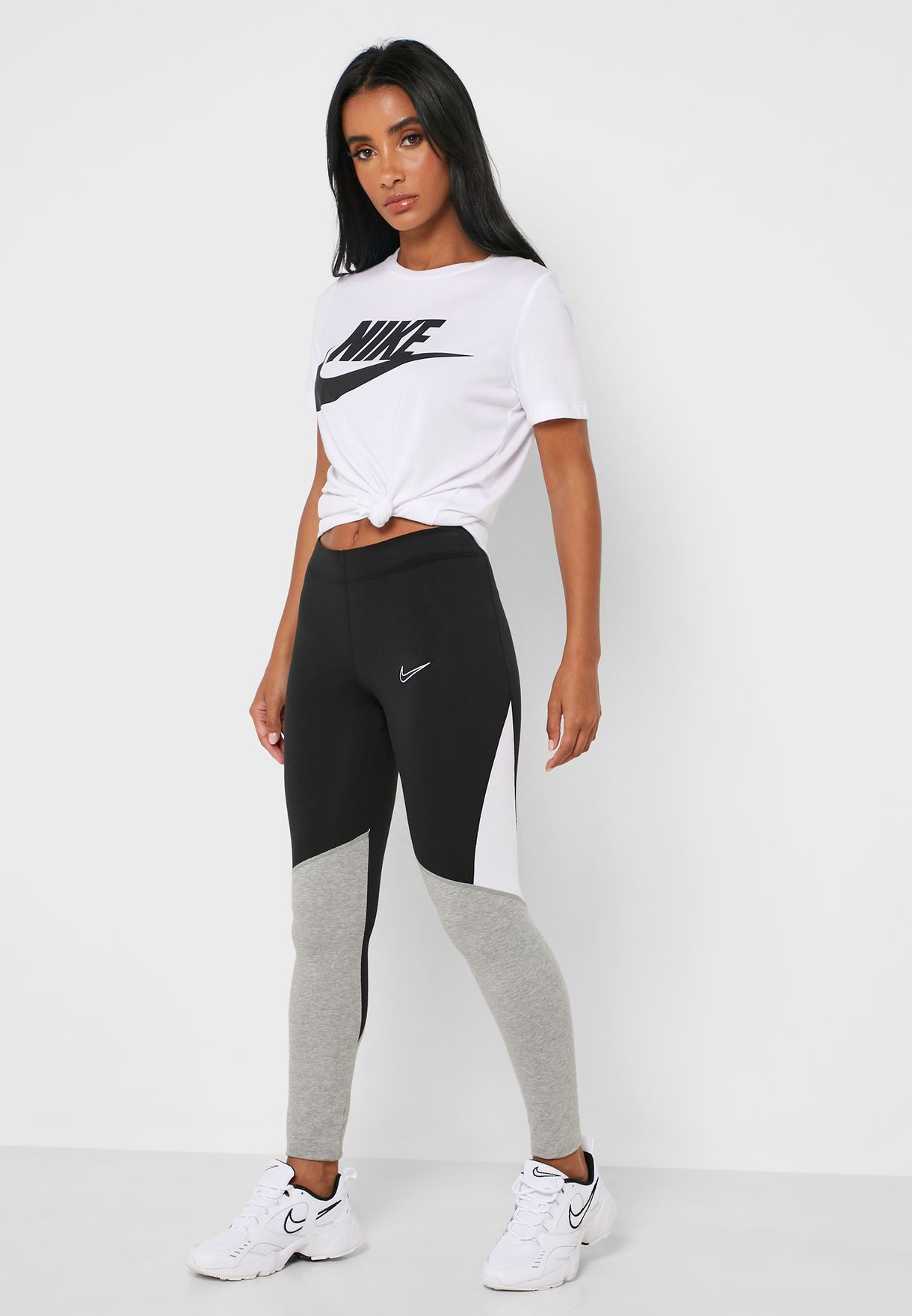 Nike black NSW Colour Block Leggings 
