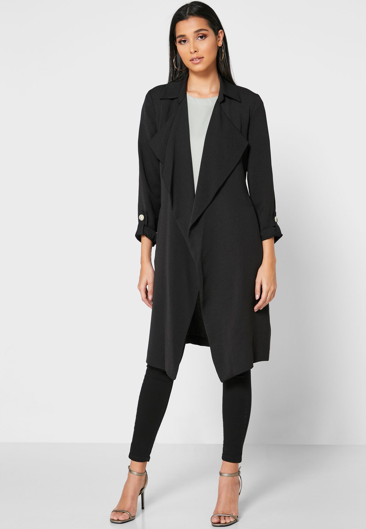 duster coat with belt