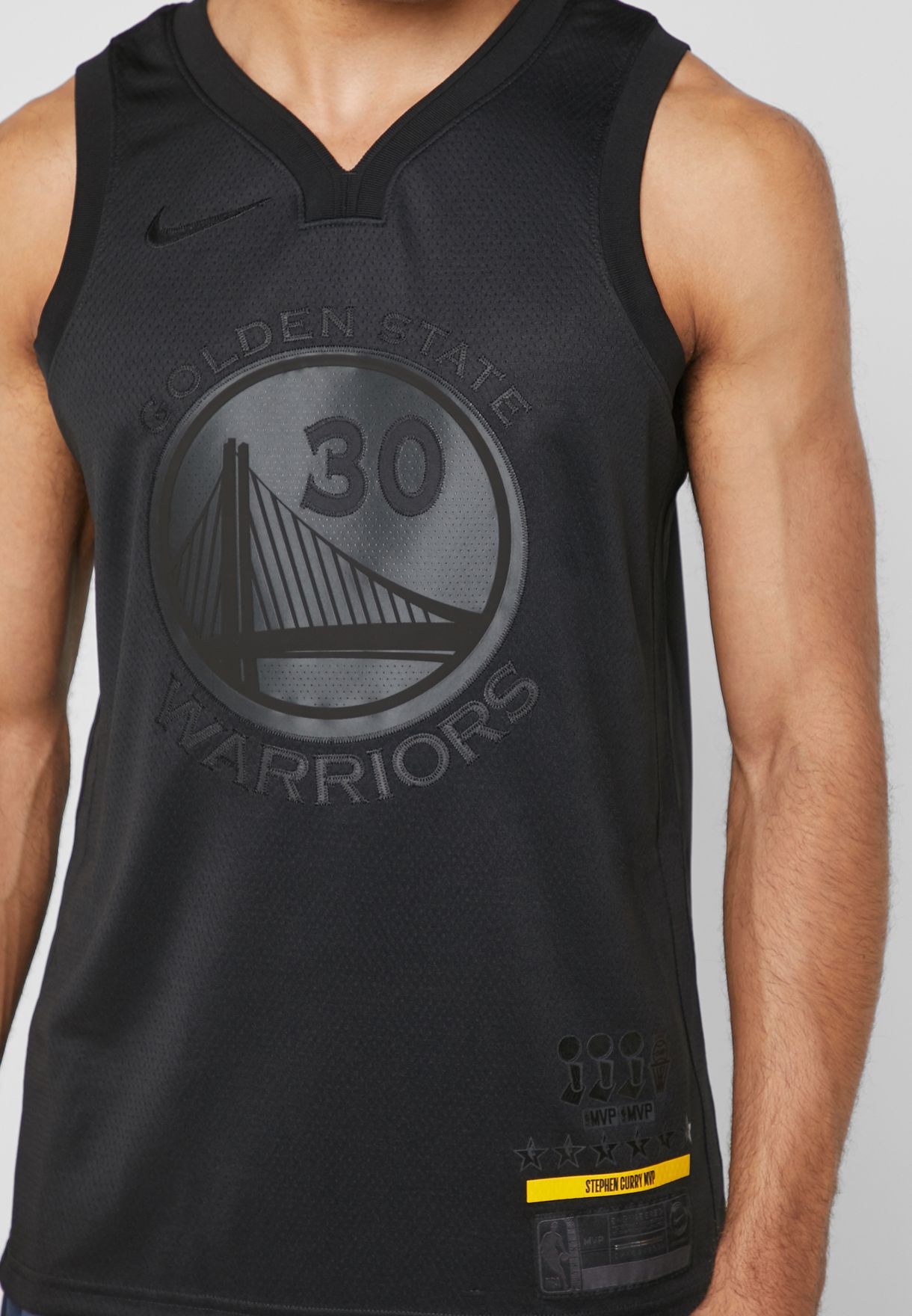 Buy Nike black Stephen Curry MVP Jersey 