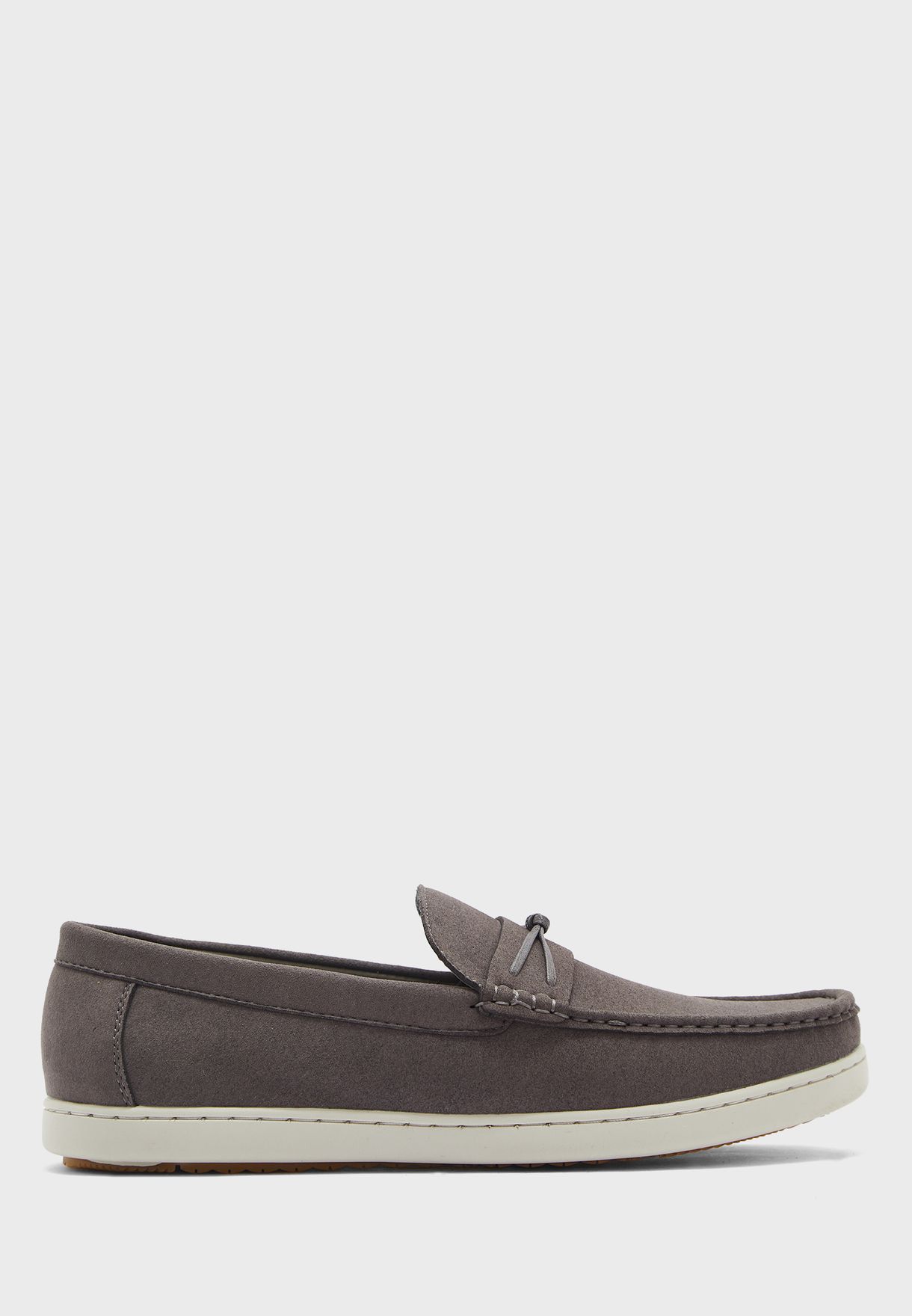 Faux Suede Causal Loafers