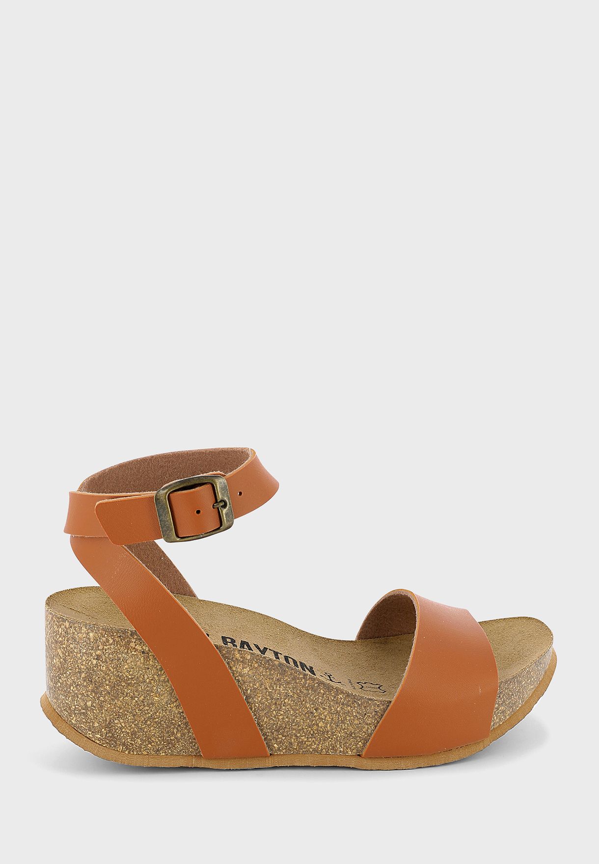 Sol Strappy Mid Heel Wedges