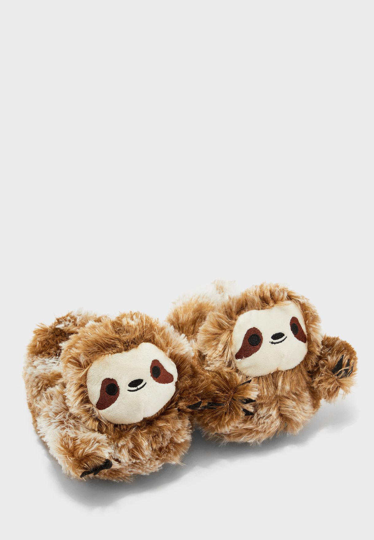 kids sloth slippers