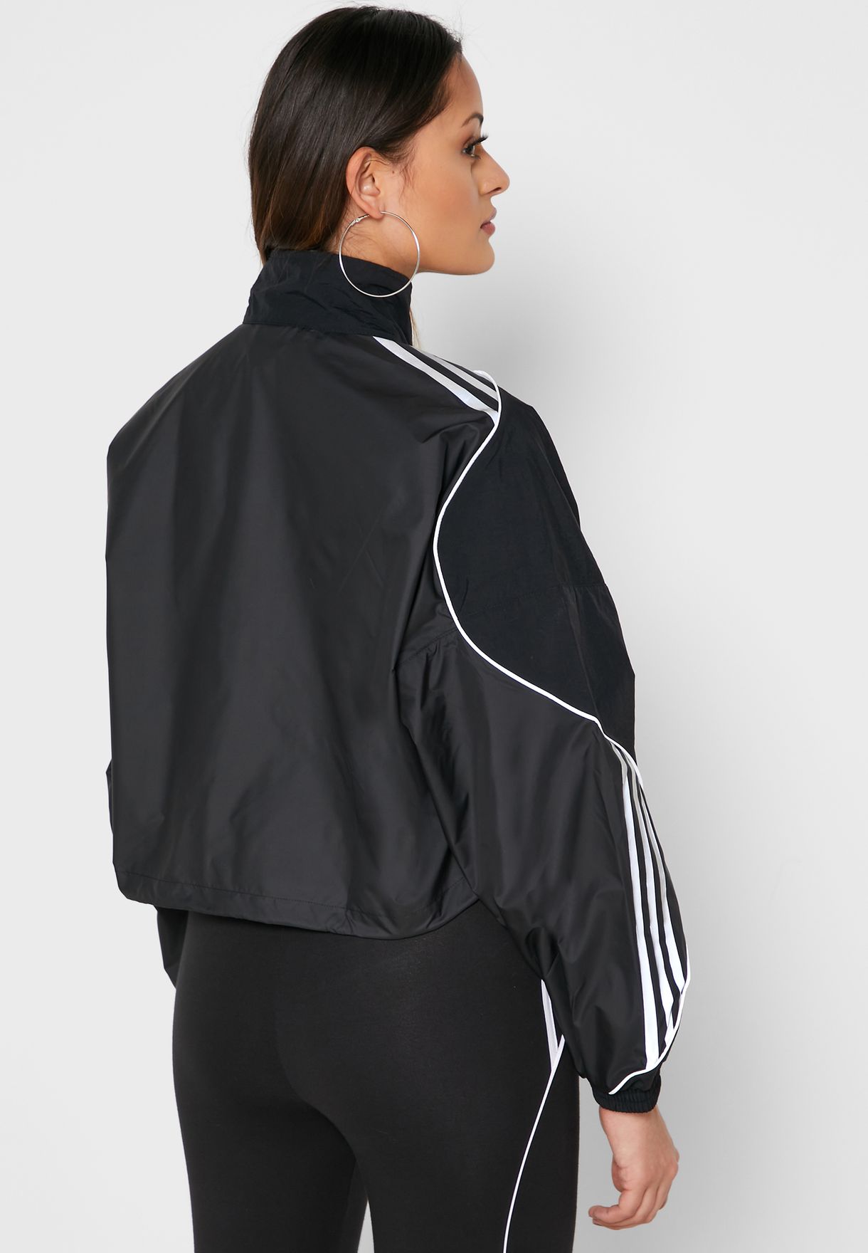 adidas high neck jacket