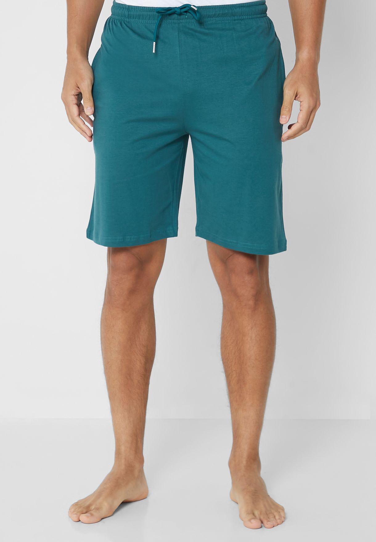 2 Pack Checked Pyjama Shorts