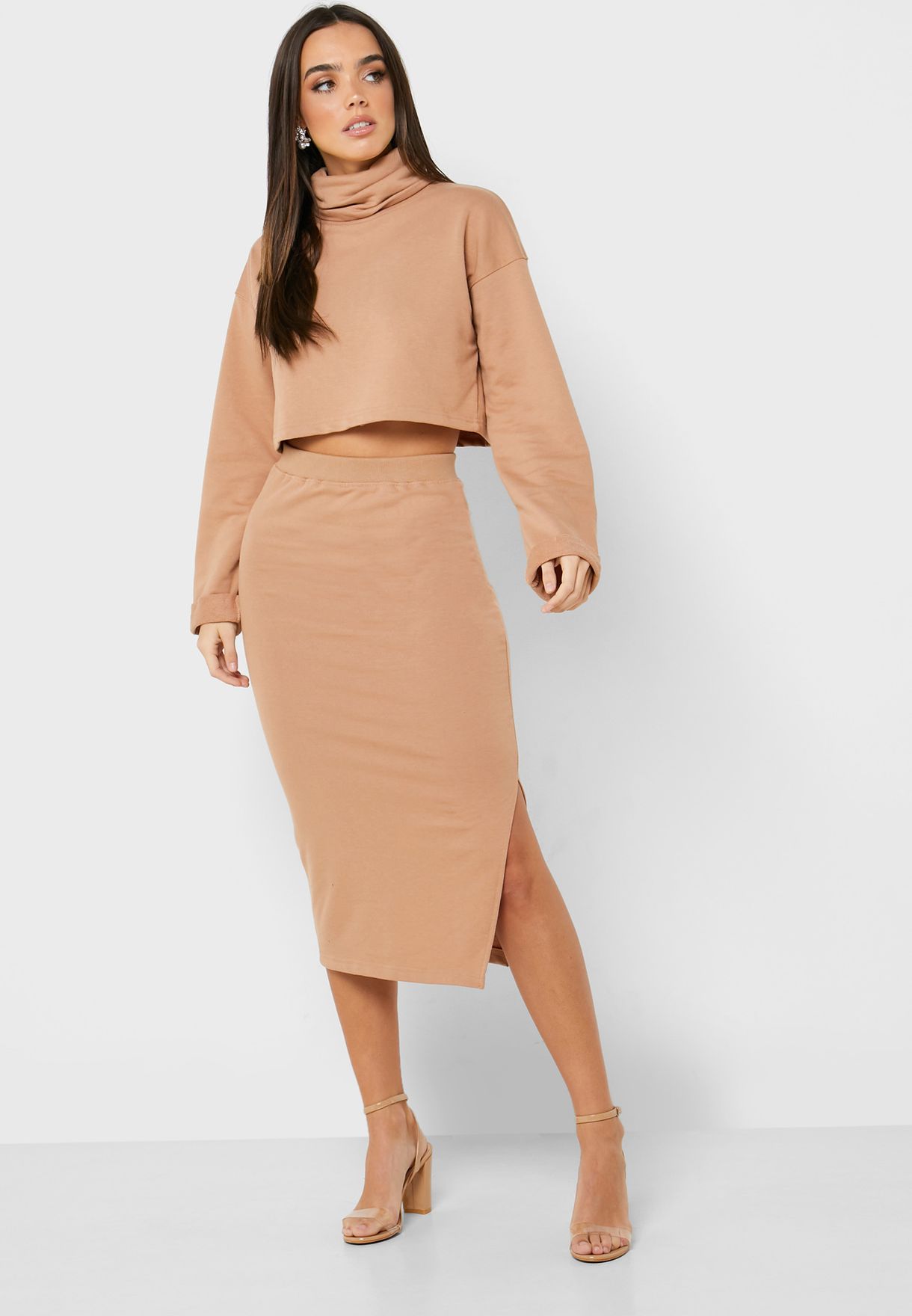 midi skirt co ords