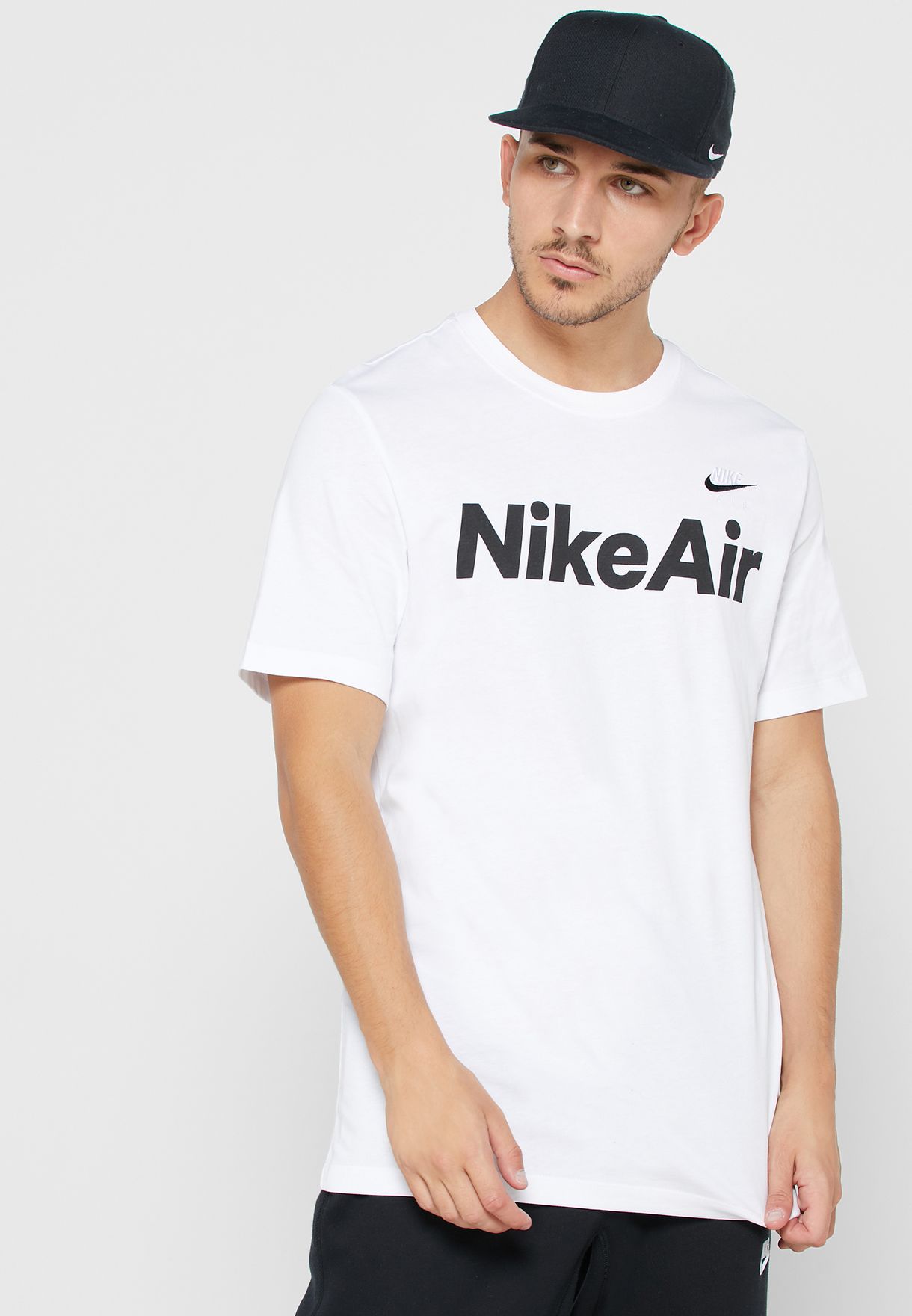 white nike air shirt