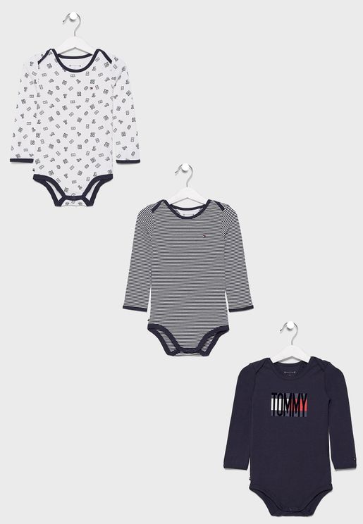 Infant 3 Pack Bodysuit Set