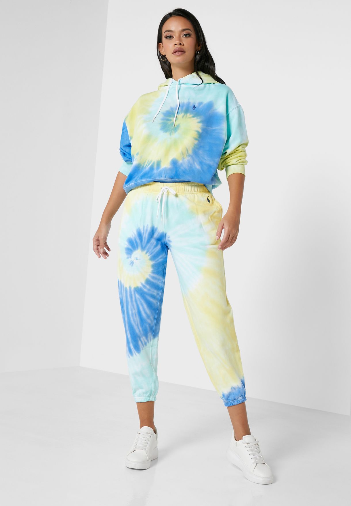 Buy Polo Ralph Lauren green Tie Dye Pants for Women in Riyadh, Jeddah